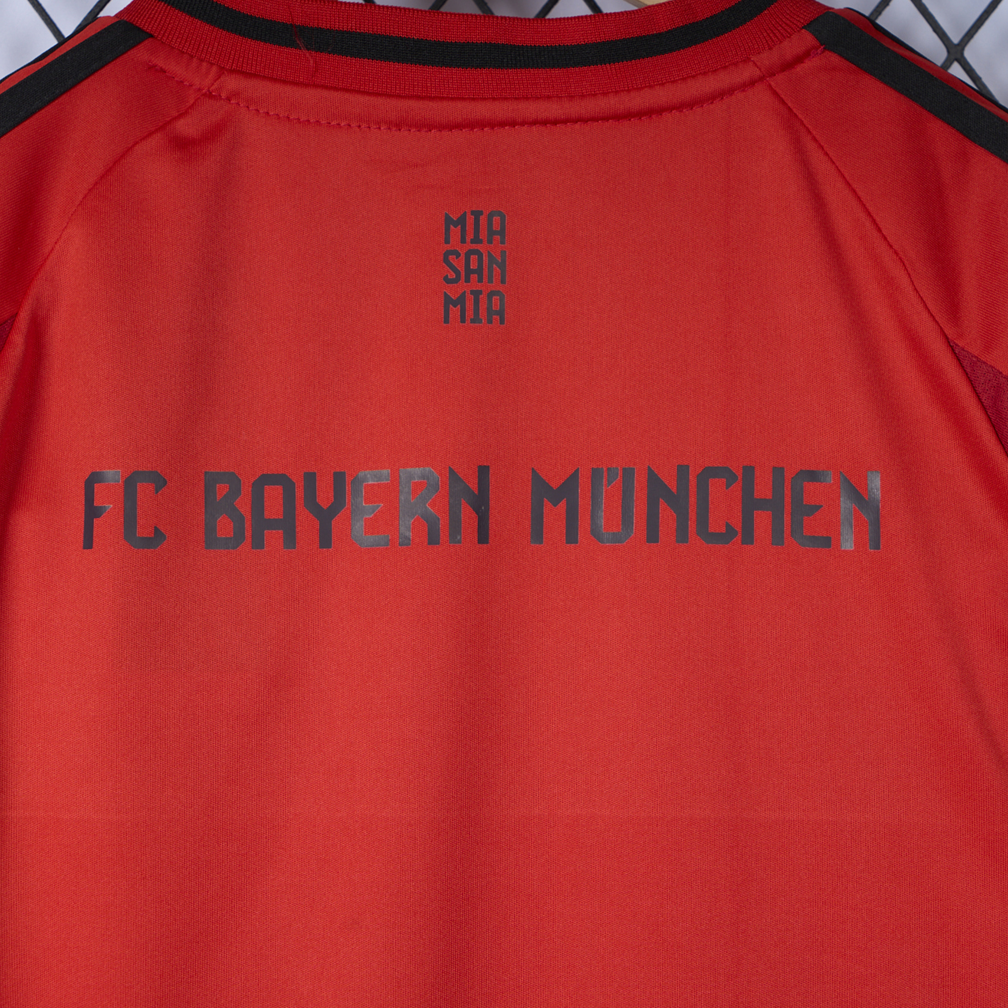 Bayern Munich 24-25 Home Long Sleeve Kids Kit - Fans Version - UnitedFutballJersey