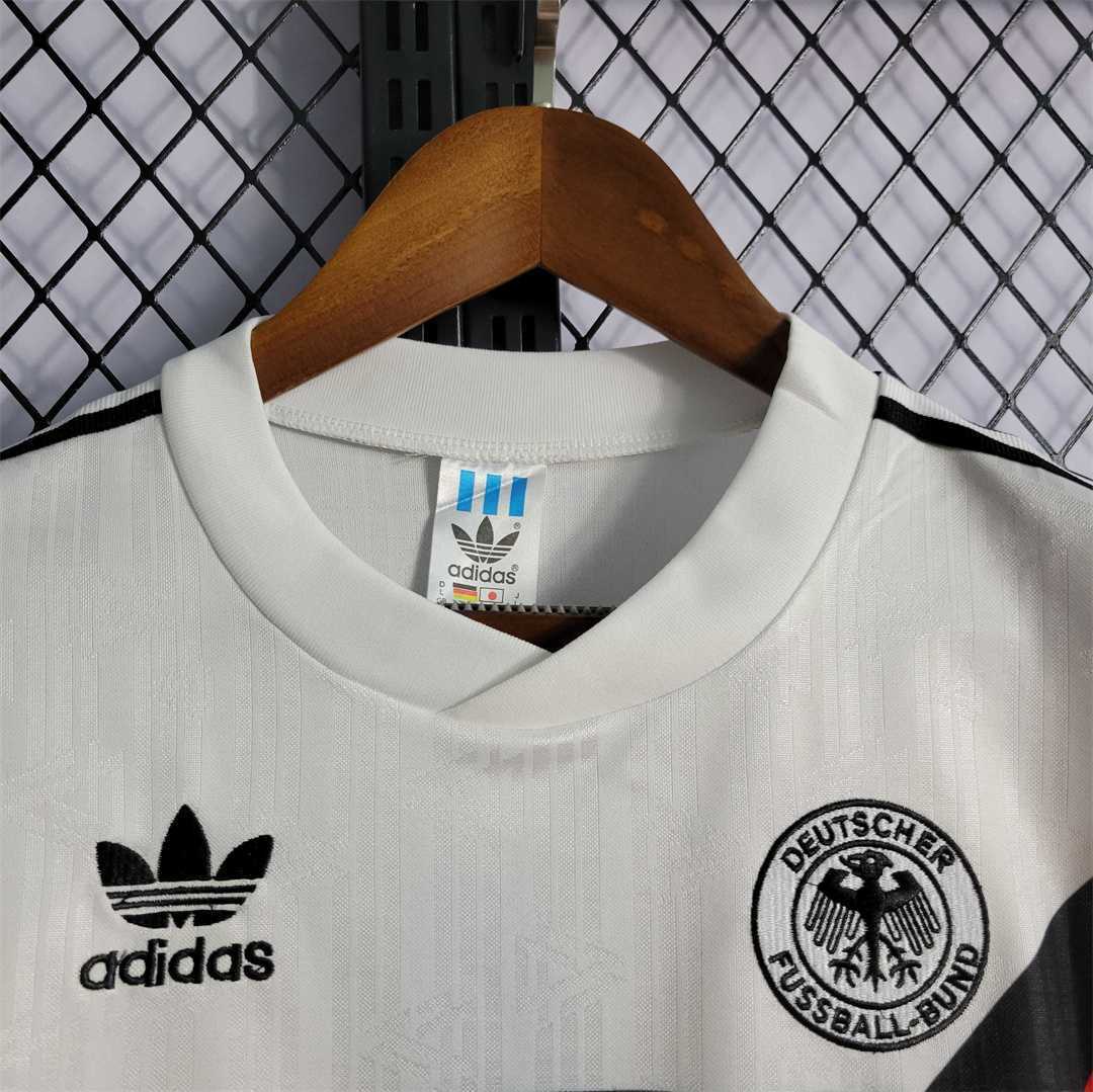 Retro Germany 1990 Home Stadium Jersey - UnitedFutballJersey