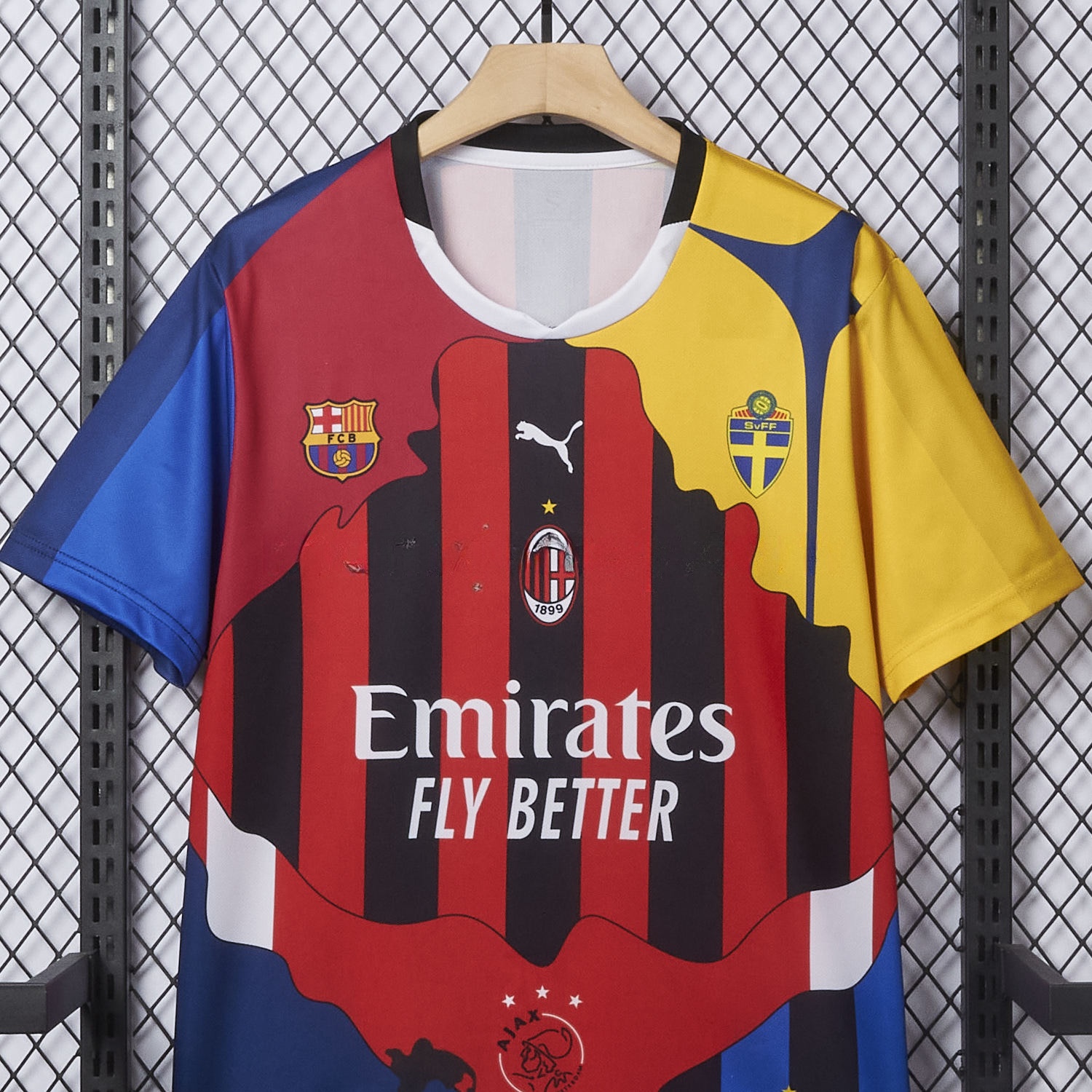 Zlatan Ibrahimović Career Commemorative Jersey - Fans Version - AC Milan Inter Milan Barcelona Ajax Paris Saint-Germain PSG Sweden - UnitedFutballJersey