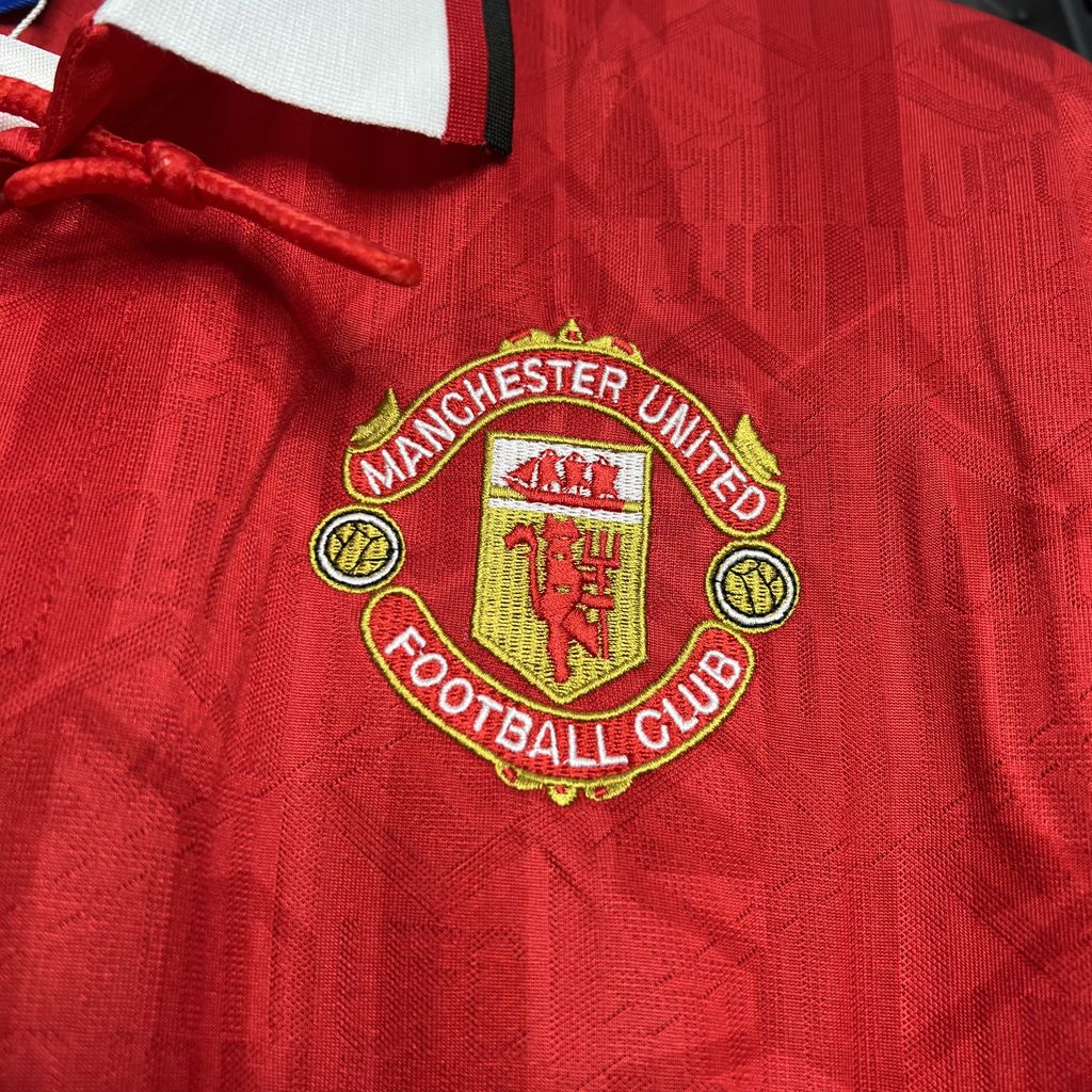 Retro Manchester United 1992-94 Home Jersey - UnitedFutballJersey
