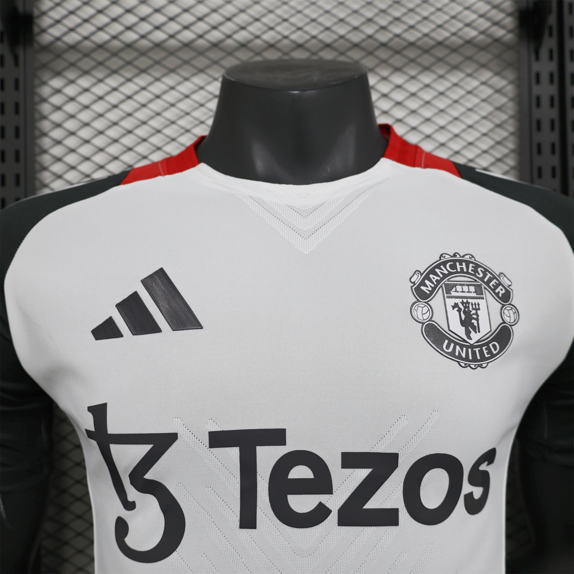 Manchester United 24-25 White Training 3 Jersey - Player Version - UnitedFutballJersey