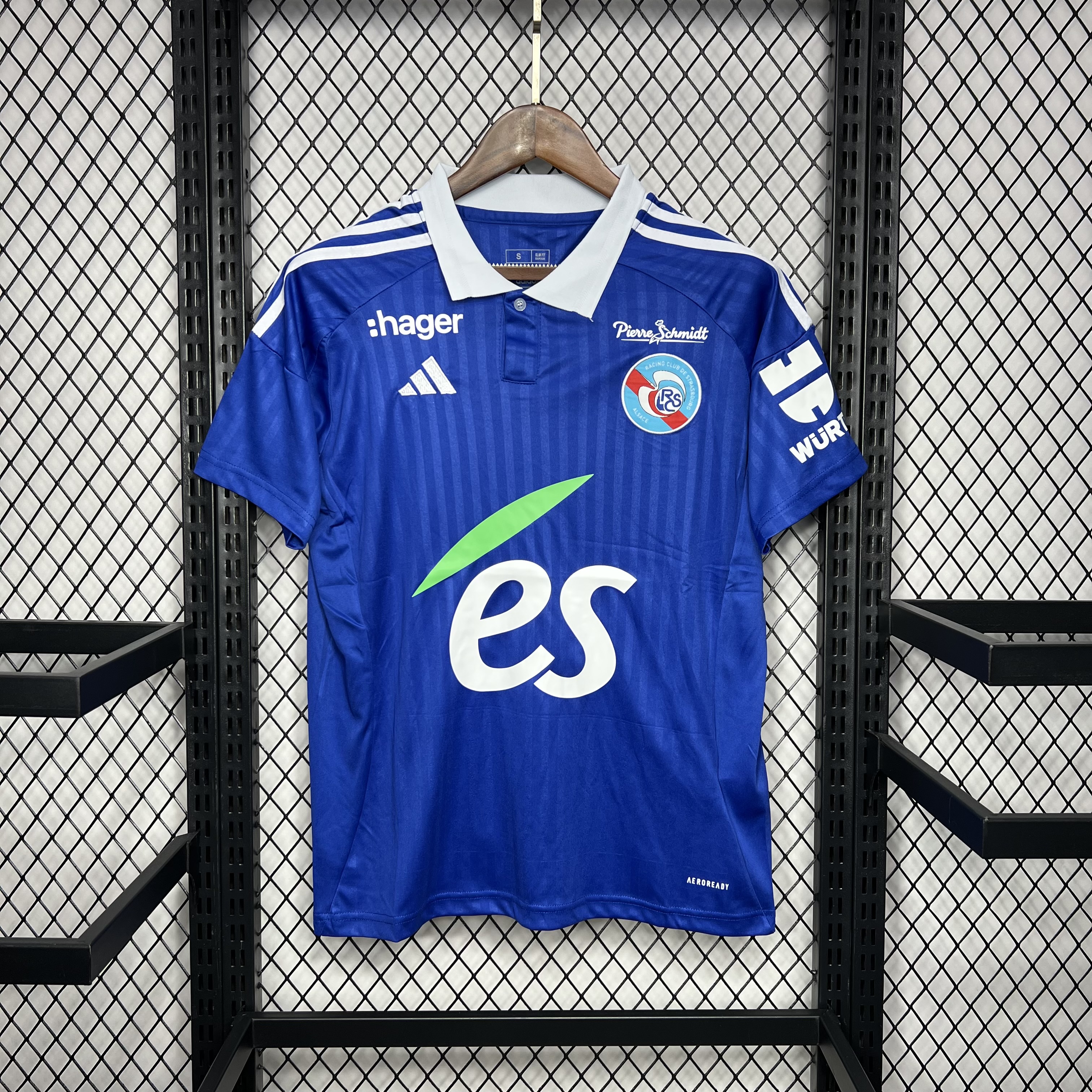 Strasbourg 24-25 Home Stadium Jersey - Fans Version - UnitedFutballJersey