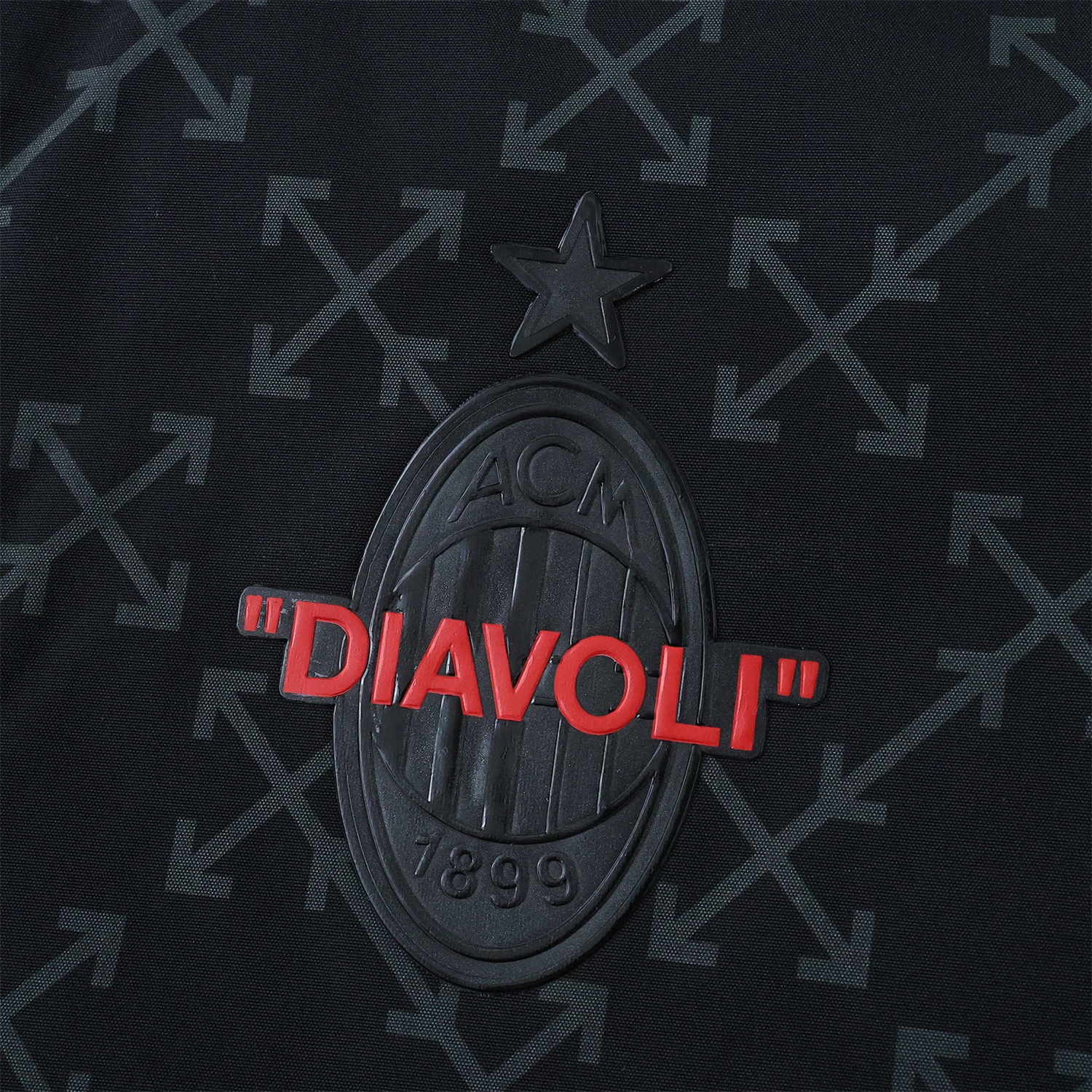 AC Milan 24-25 Fourth “Diavoli” Special Edition Double Sided Reversible Windbreaker - Black & Red - UnitedFutballJersey