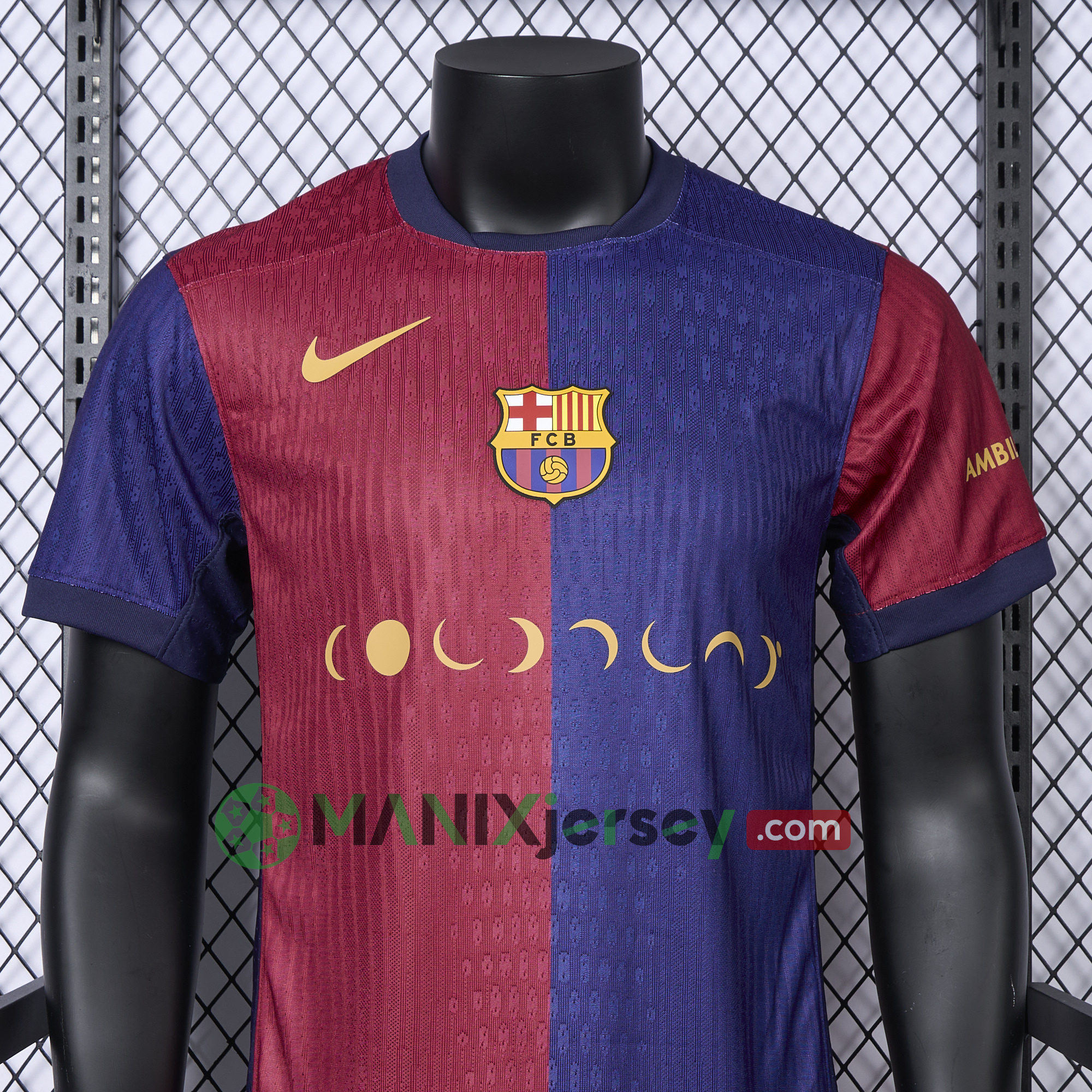 Barcelona X CP 24-25 Home New Co-Branded Jersey - Player Version - UnitedFutballJersey