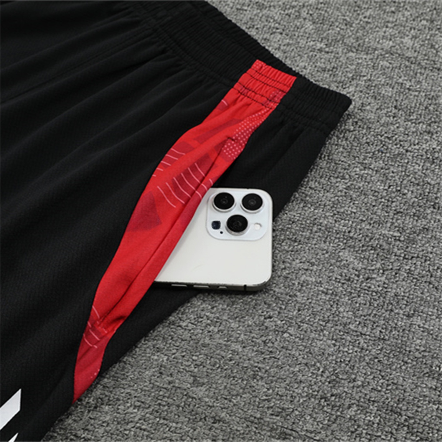 Manchester United 24-25 Pre-Match Kids Short-Sleeve Training Set - Camouflage - UnitedFutballJersey