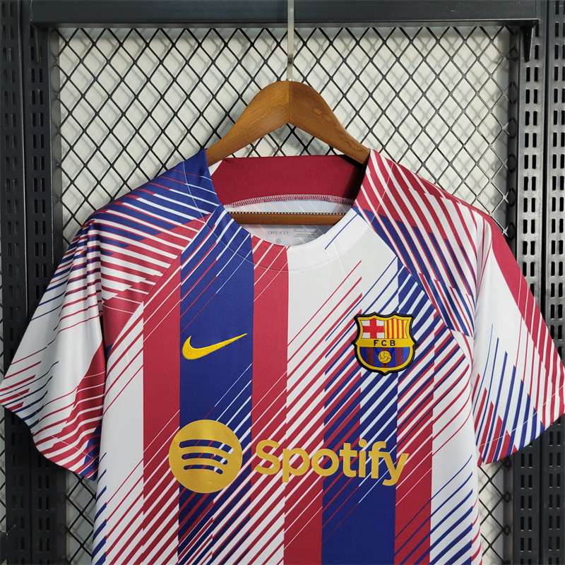 23/24 B.A.R.S.A Pre-Match Shirt Training Jersey - Fans Version - UnitedFutballJersey
