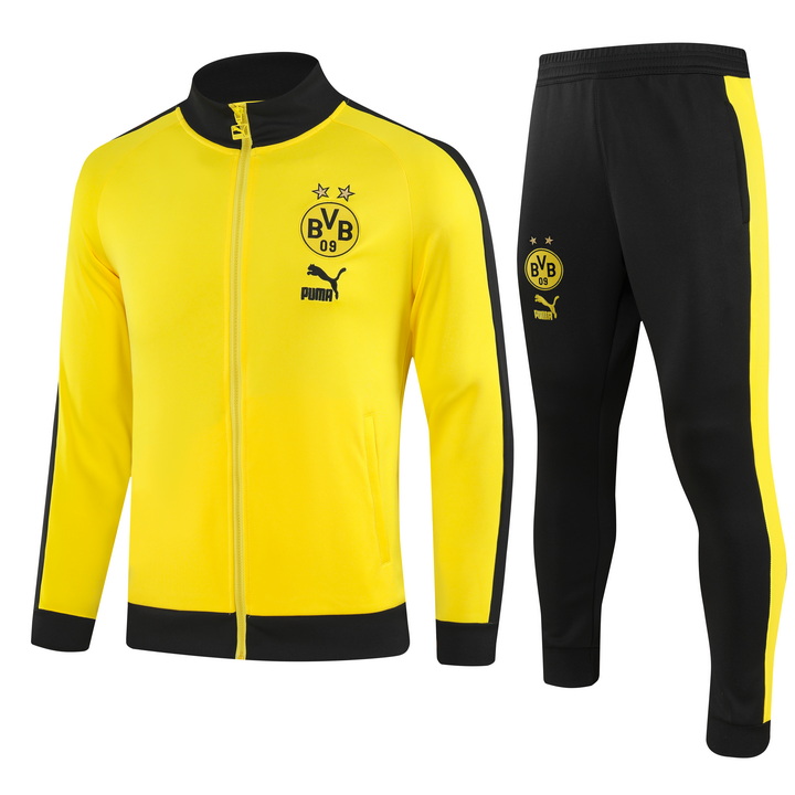 Dortmund 23-24 Jacket Training Tracksuit -Yellow - UnitedFutballJersey