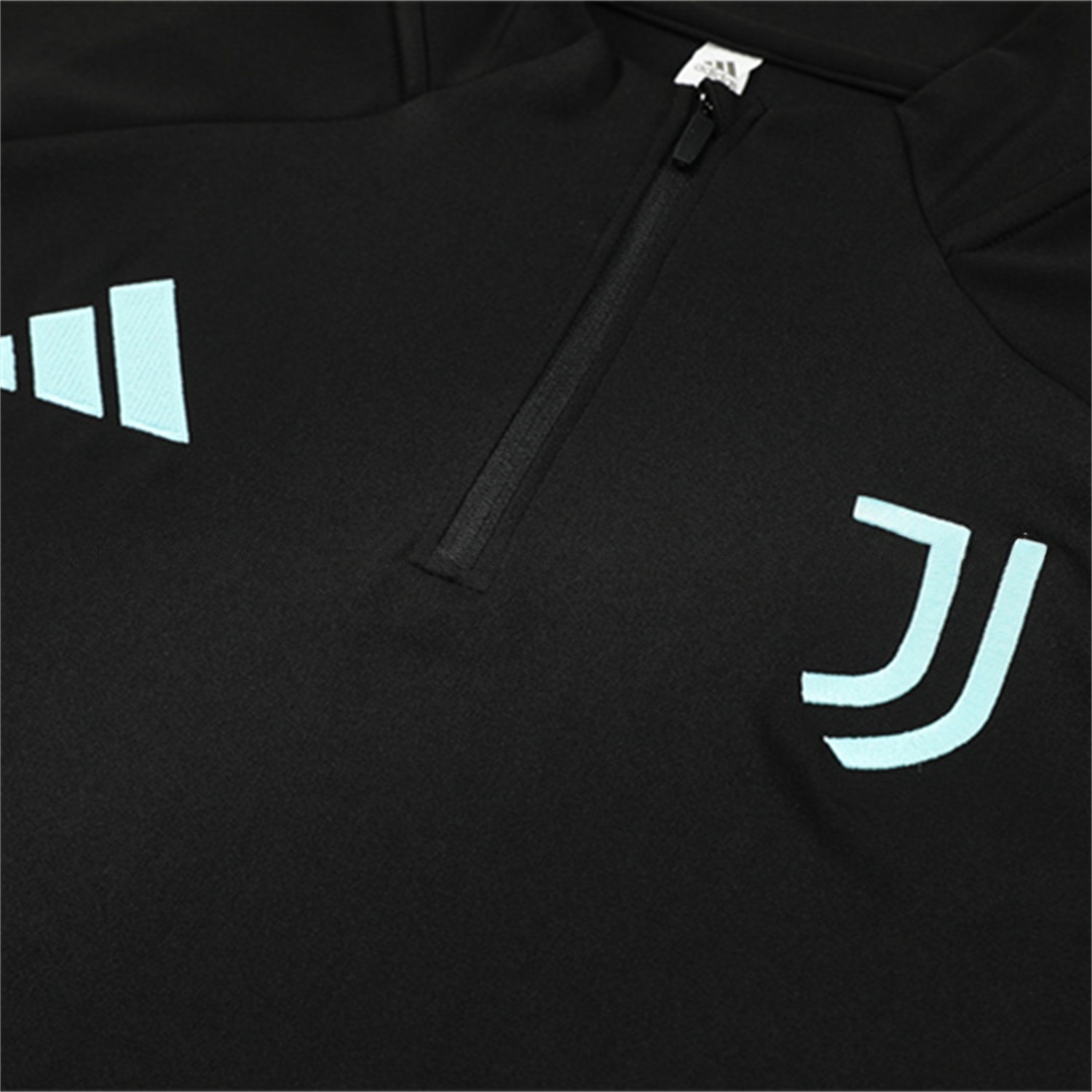 Juventus 25-26 Kids Long Sleeve Training Set - Black Top and Black Pants - UnitedFutballJersey