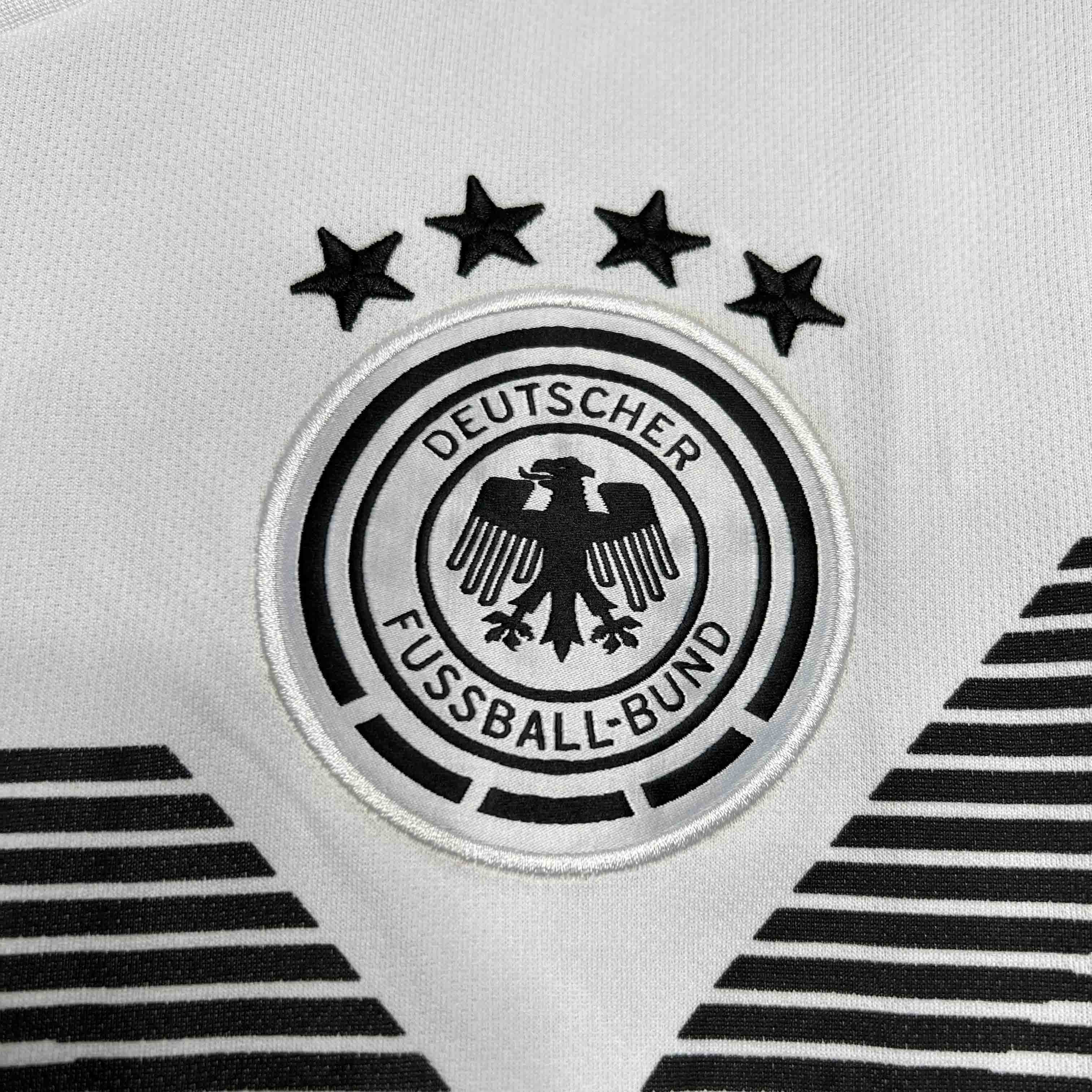 Retro Germany 2018 Home Stadium Jersey - Fans Version - UnitedFutballJersey