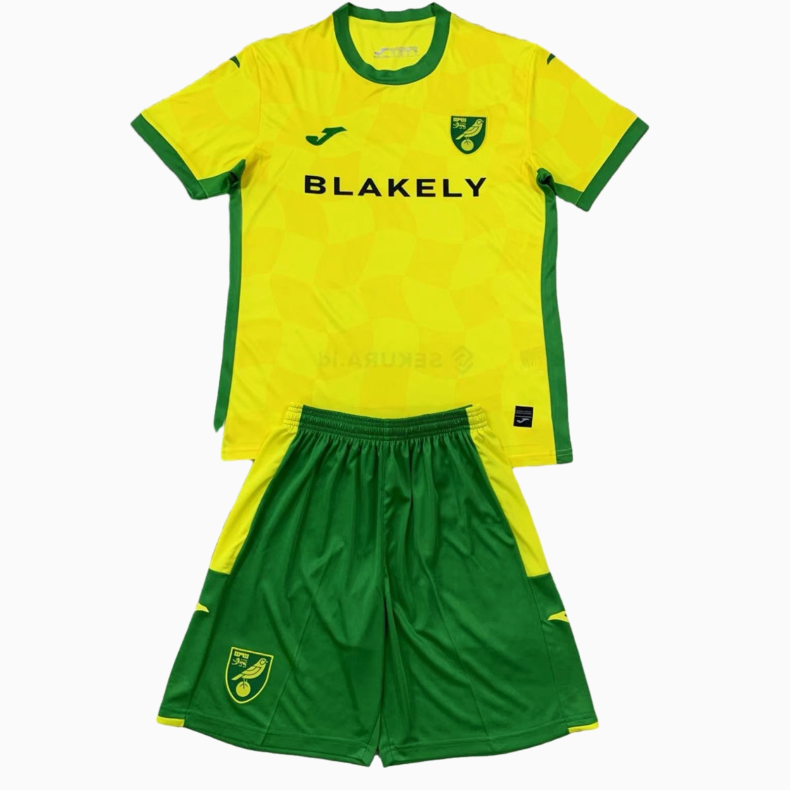 Norwich City 24-25 Home Kids Kit - UnitedFutballJersey