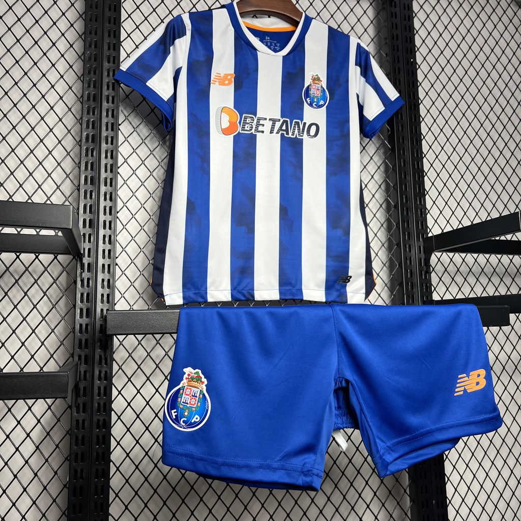 Porto 24-25 Home Stadium Kids Kit - UnitedFutballJersey