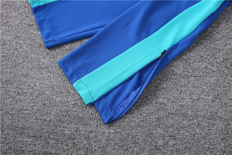 B.A.R.S.A 23-24 Kids Long Sleeve Training Set Blue - UnitedFutballJersey