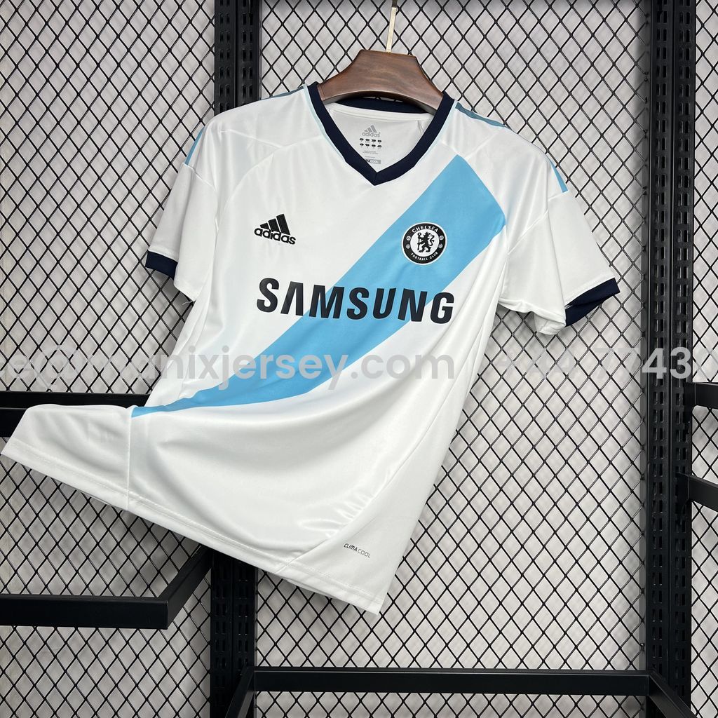 Retro C.H.E.L.S.E.A 2012-13 Away White Jersey - UnitedFutballJersey