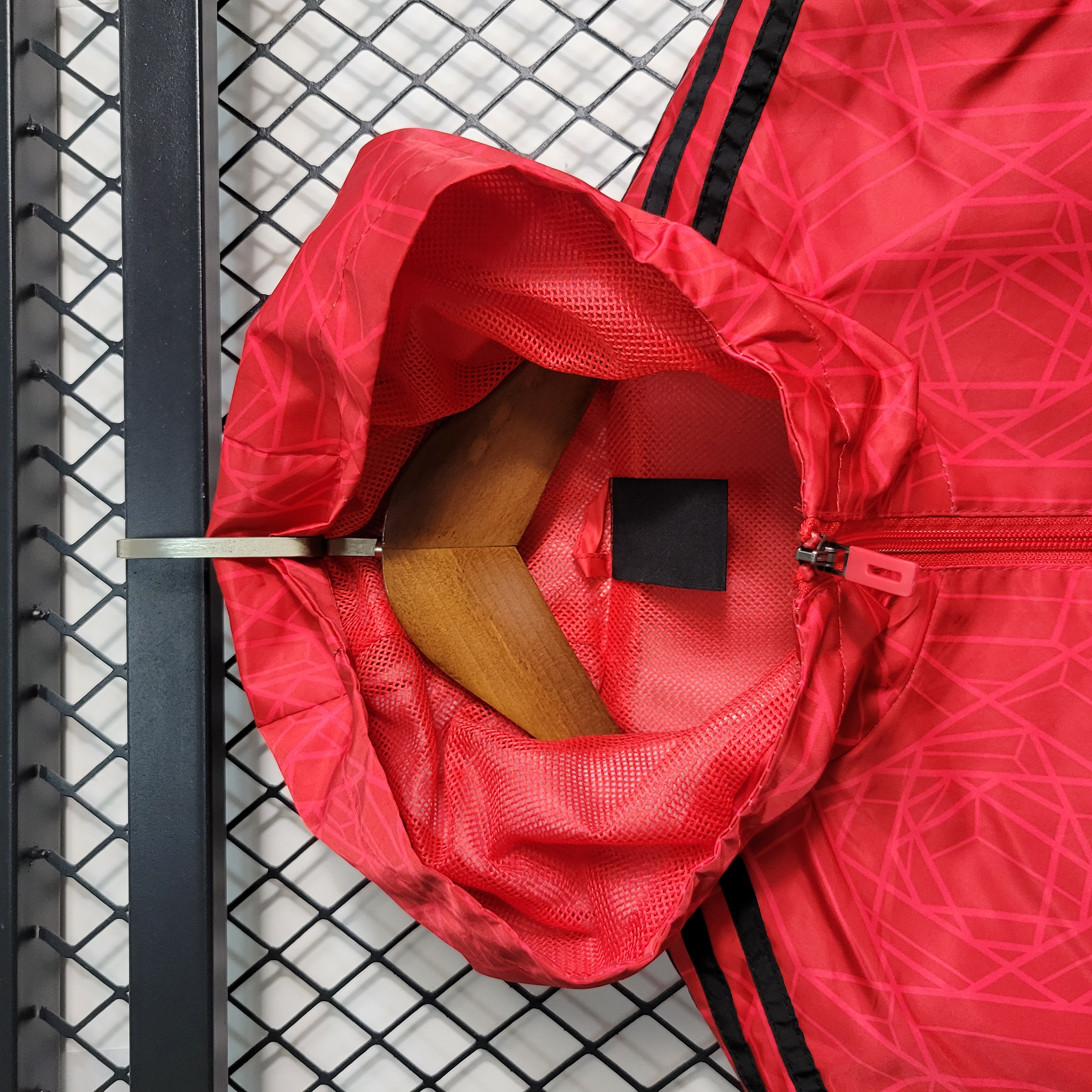 Manchester United 23-24 DNA Windbreaker Jacket - Red - UnitedFutballJersey