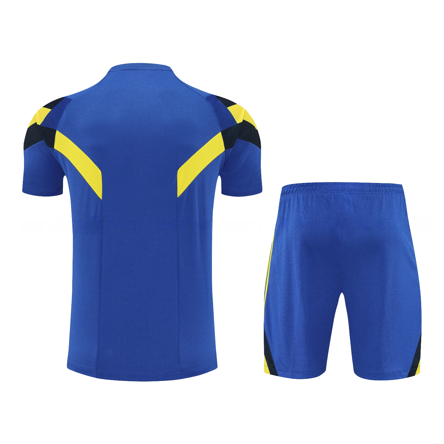 Boca Juniors 25-26 Short-Sleeve Training Set - BlueTop & Blue Shorts - UnitedFutballJersey