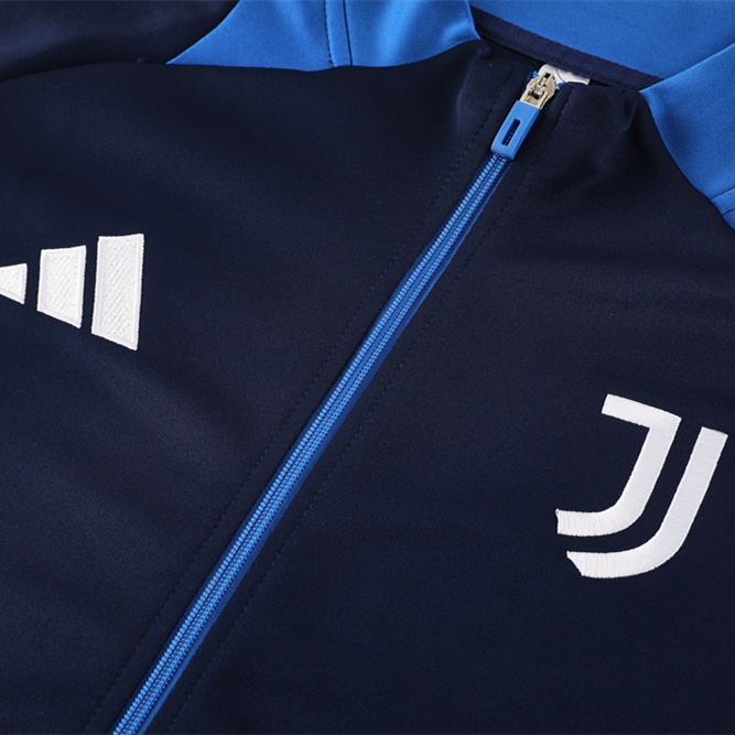 Juventus 24-25 Jacket Training Tracksuit - Royal Blue - UnitedFutballJersey
