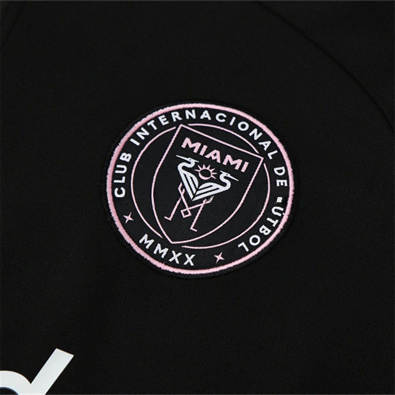 INT M.A.M 25-26 Kid Long Sleeves Training Set - Black Top & Black Pants - UnitedFutballJersey