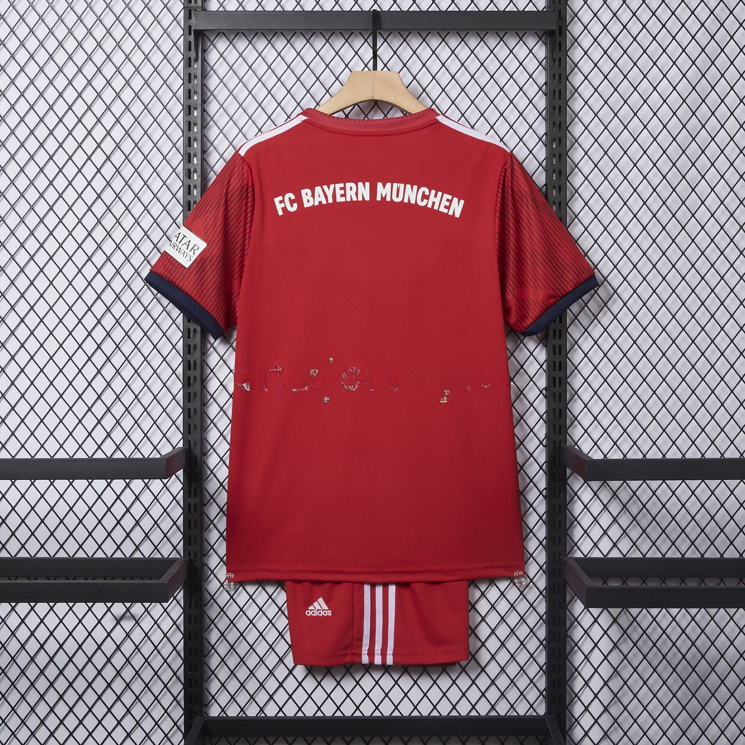 Retro Bayern Munich 2018-19 Home Men's Adult Jersey Set - Fans Version - UnitedFutballJersey