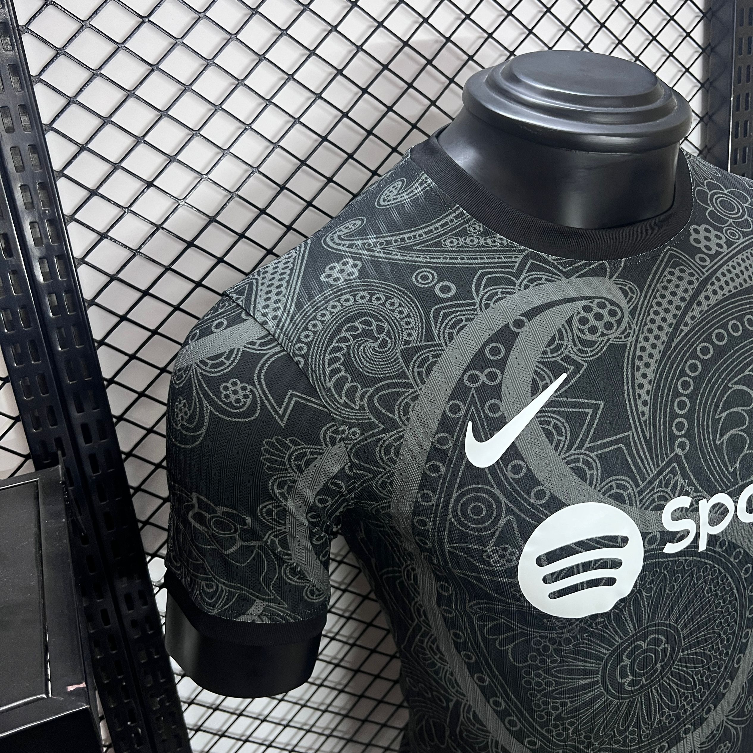 Barcelona 24-25 Black Speical Jersey - Player Version - UnitedFutballJersey