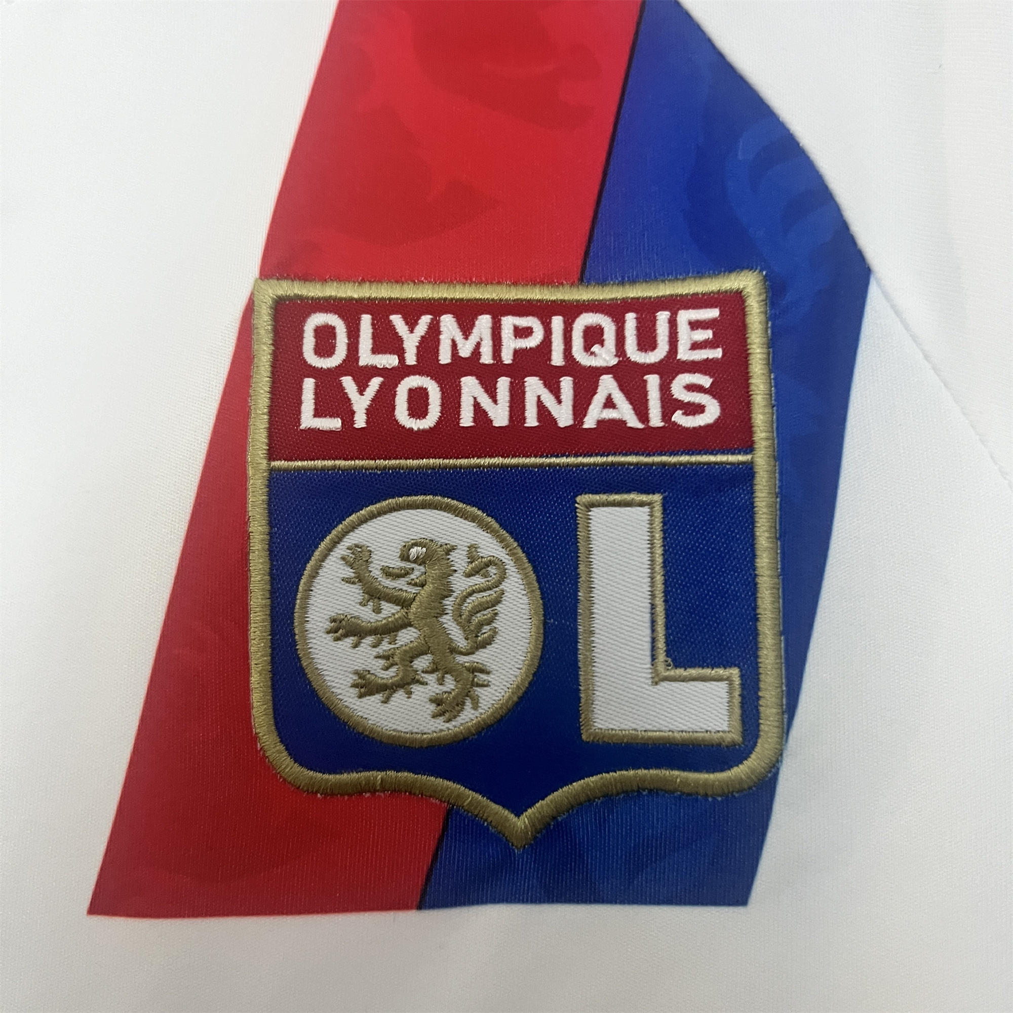 Retro Olympique Lyonnais Lyon 2010-11 Home Jersey - UnitedFutballJersey