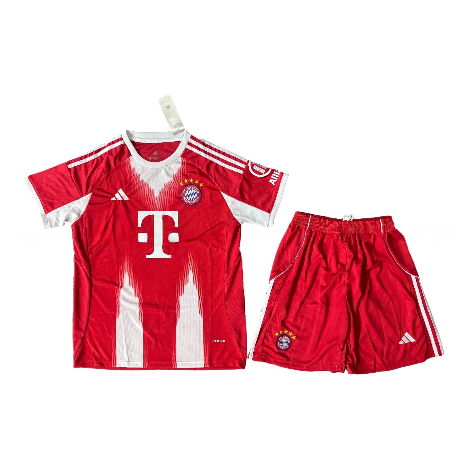 Bayern Munich 25-26 Home Men's Adult Jersey Set - Fans Version - UnitedFutballJersey