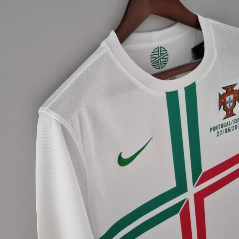 Retro Portugal 2012 Away Long Sleeve Jersey - UnitedFutballJersey