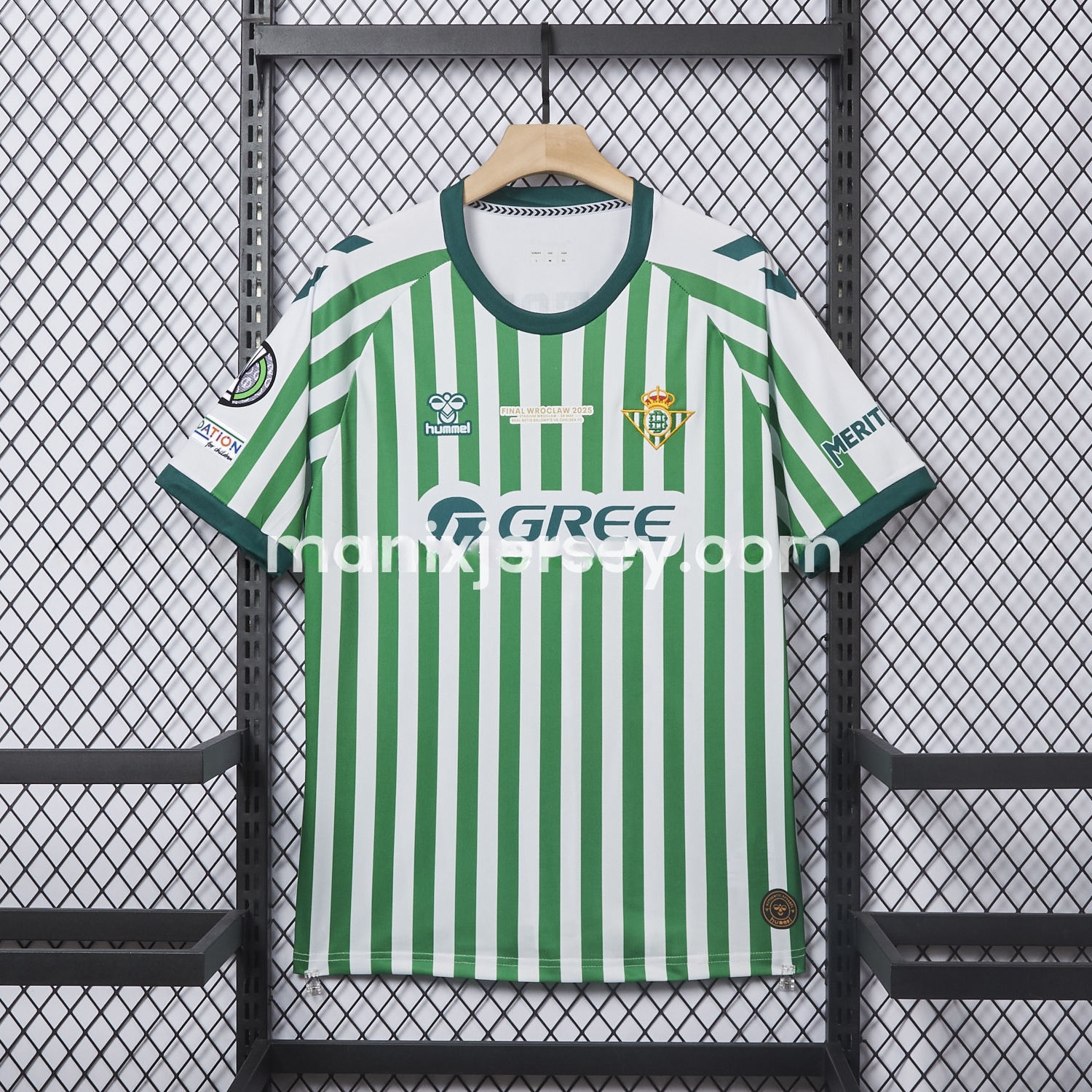 Real Betis 2025 Conference League Final Special Jersey - Fans Version - UnitedFutballJersey