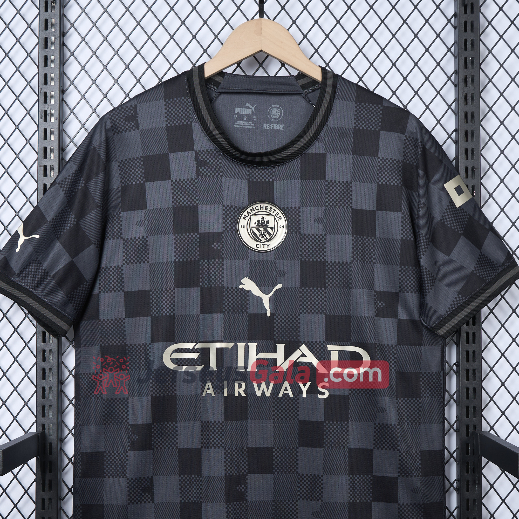 Manchester City 24-25 Black 130th Anniversary Jersey - Fans Version - UnitedFutballJersey