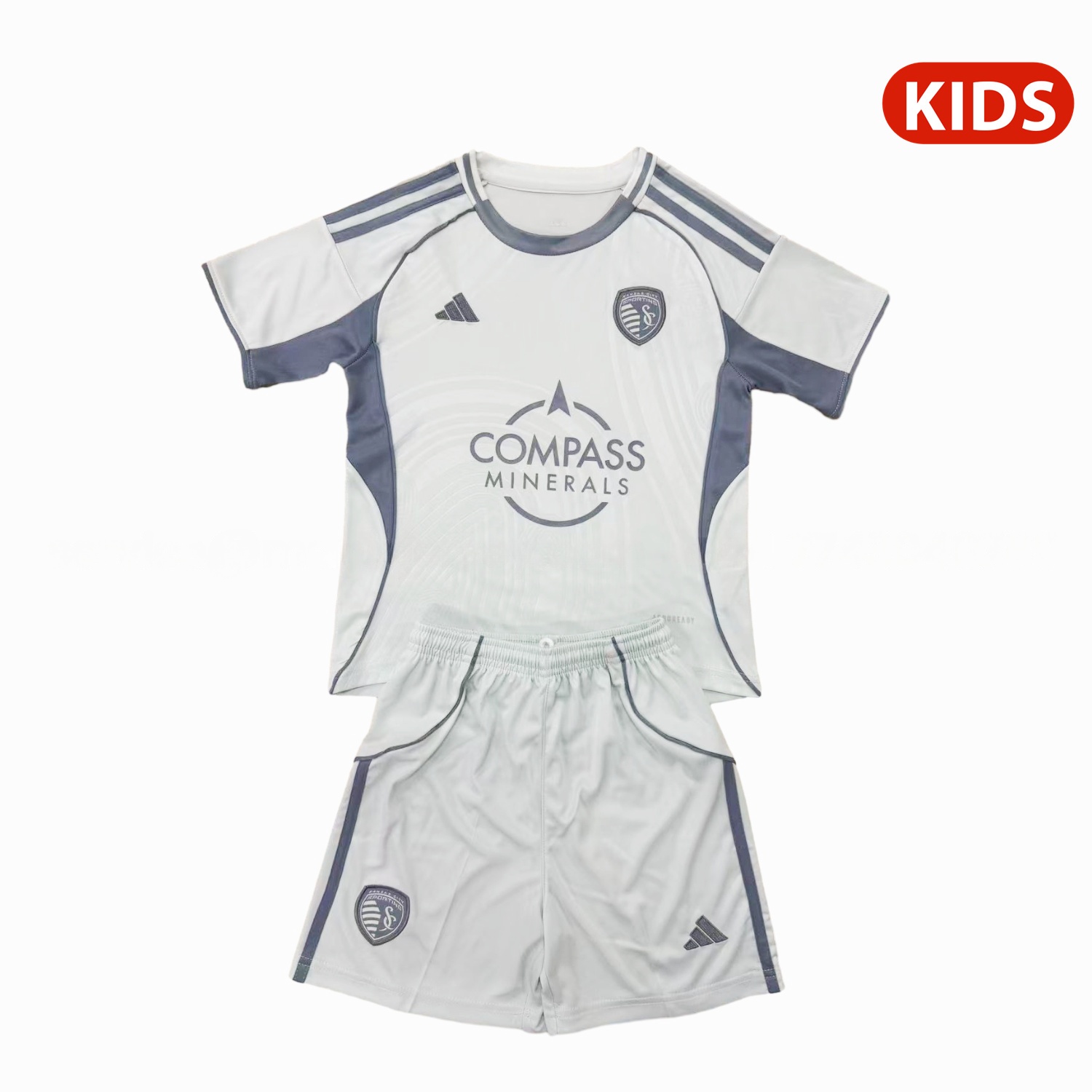 Sporting Kansas City 25-26 Pre-Match Training Kids Kit - UnitedFutballJersey
