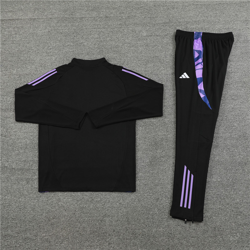 Germany 2024 Long Sleeve Training Set - Black - UnitedFutballJersey