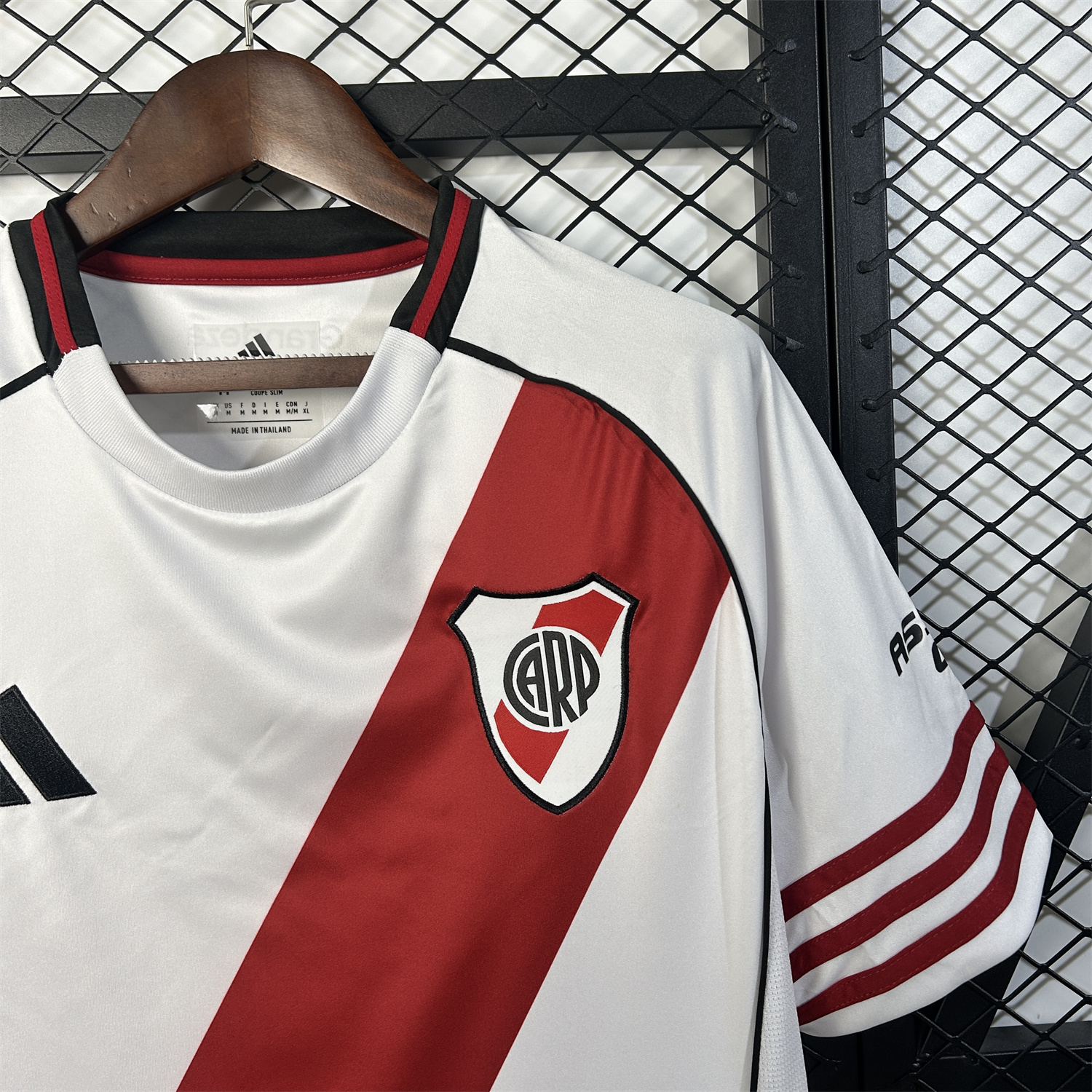 River Plate 25-26 Home Unsponsored Jersey - Fans Version - UnitedFutballJersey