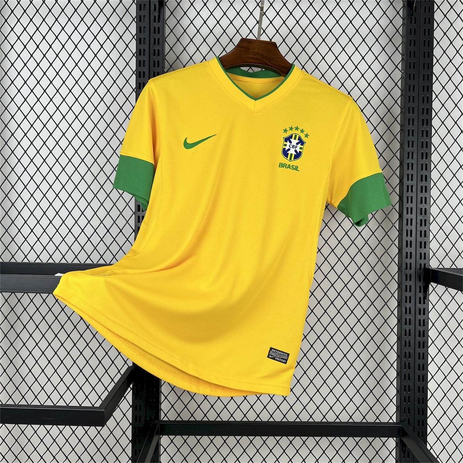 Retro Brazil 2012 Home Jersey - UnitedFutballJersey