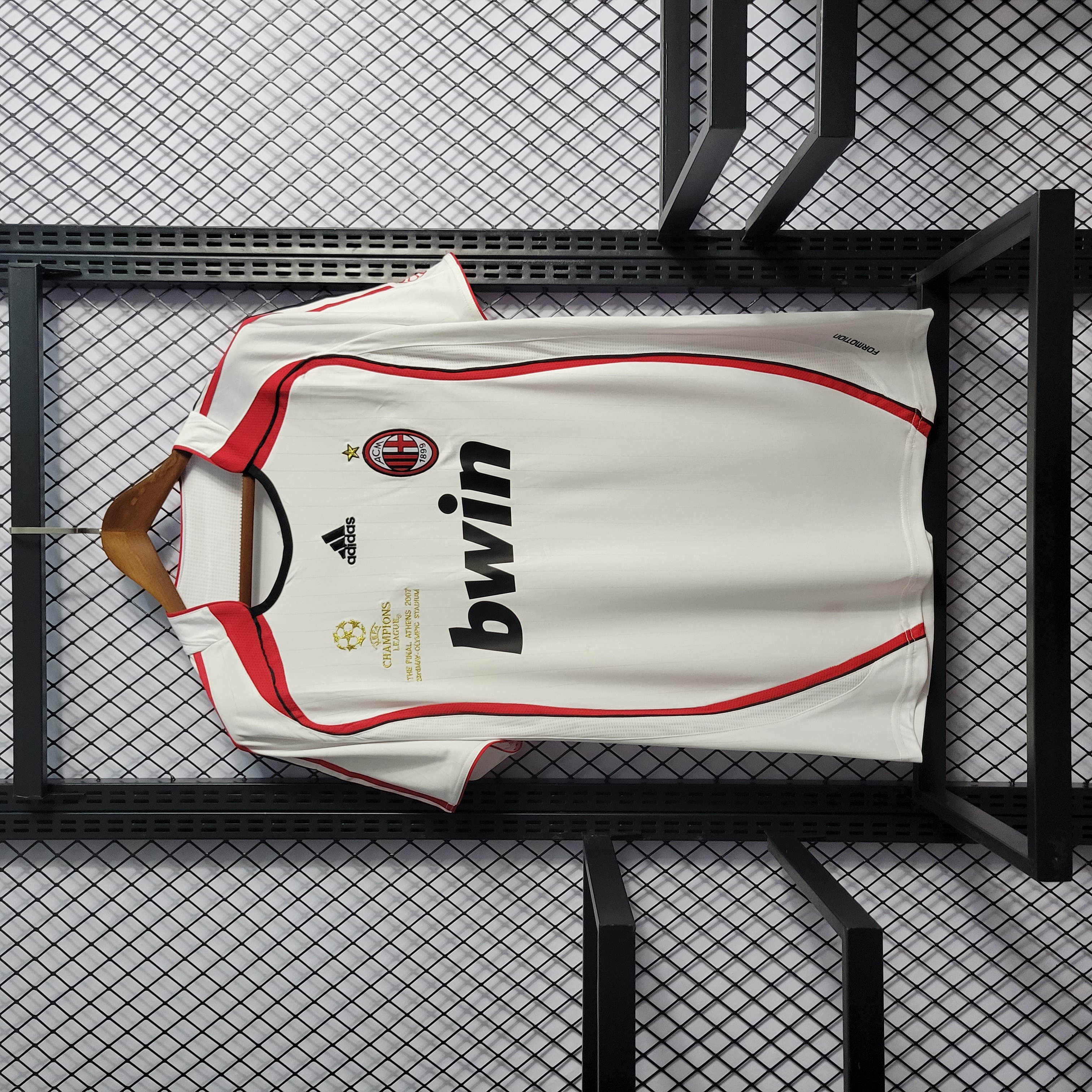 Retro AC Milan 06-07 Away Stadium Jersey - Champions League Final - UnitedFutballJersey