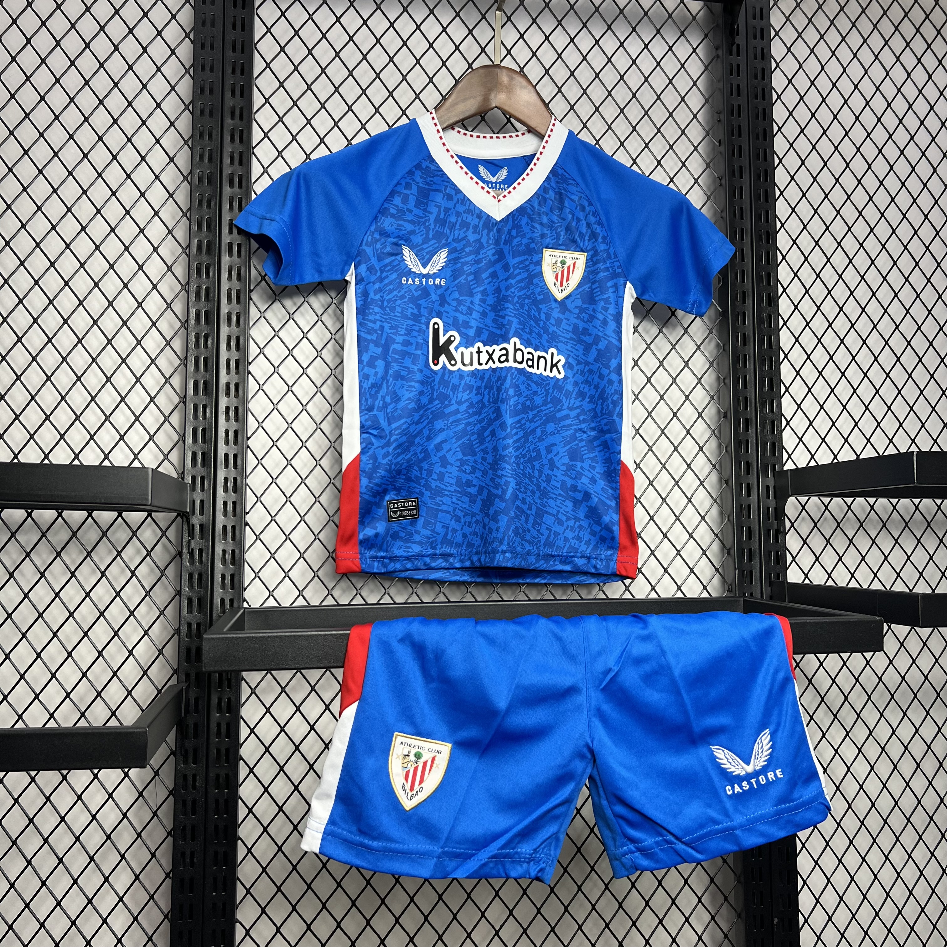 Athletic Bilbao 24-25 Away Kids Kit - UnitedFutballJersey