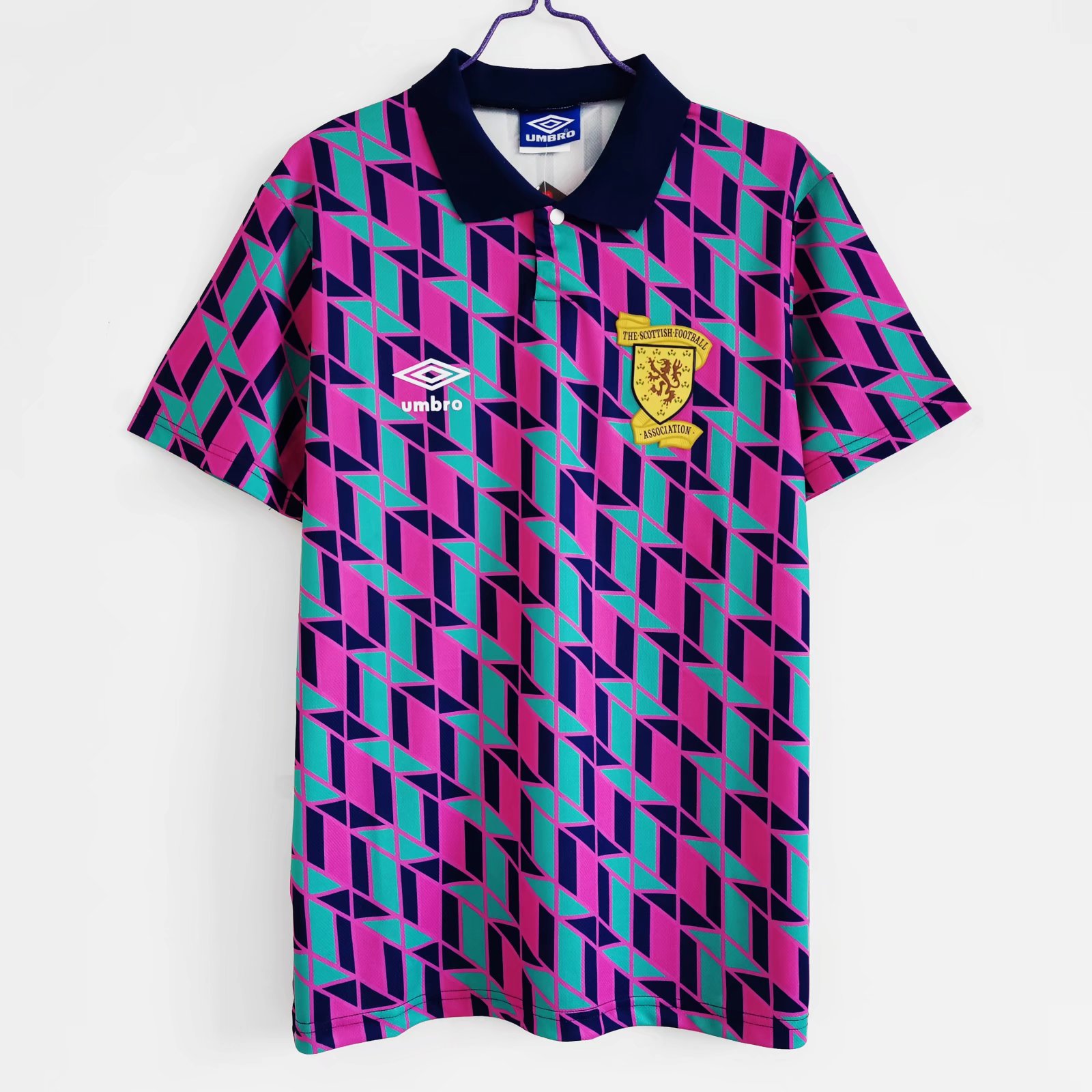 Retro S-c-o.t l.a-n.d 1988-89 Away Jersey - Fans Version - UnitedFutballJersey
