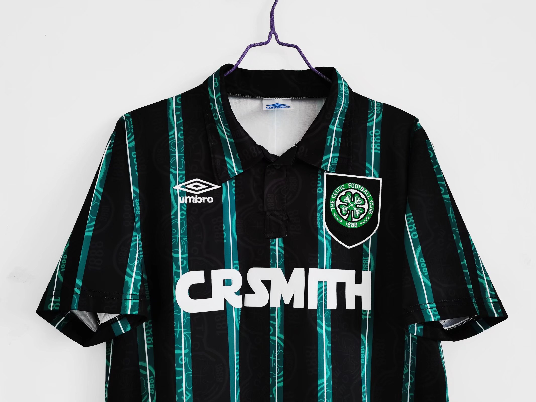 Retro Celtic 1992-93 Away Stadium Jersey - UnitedFutballJersey