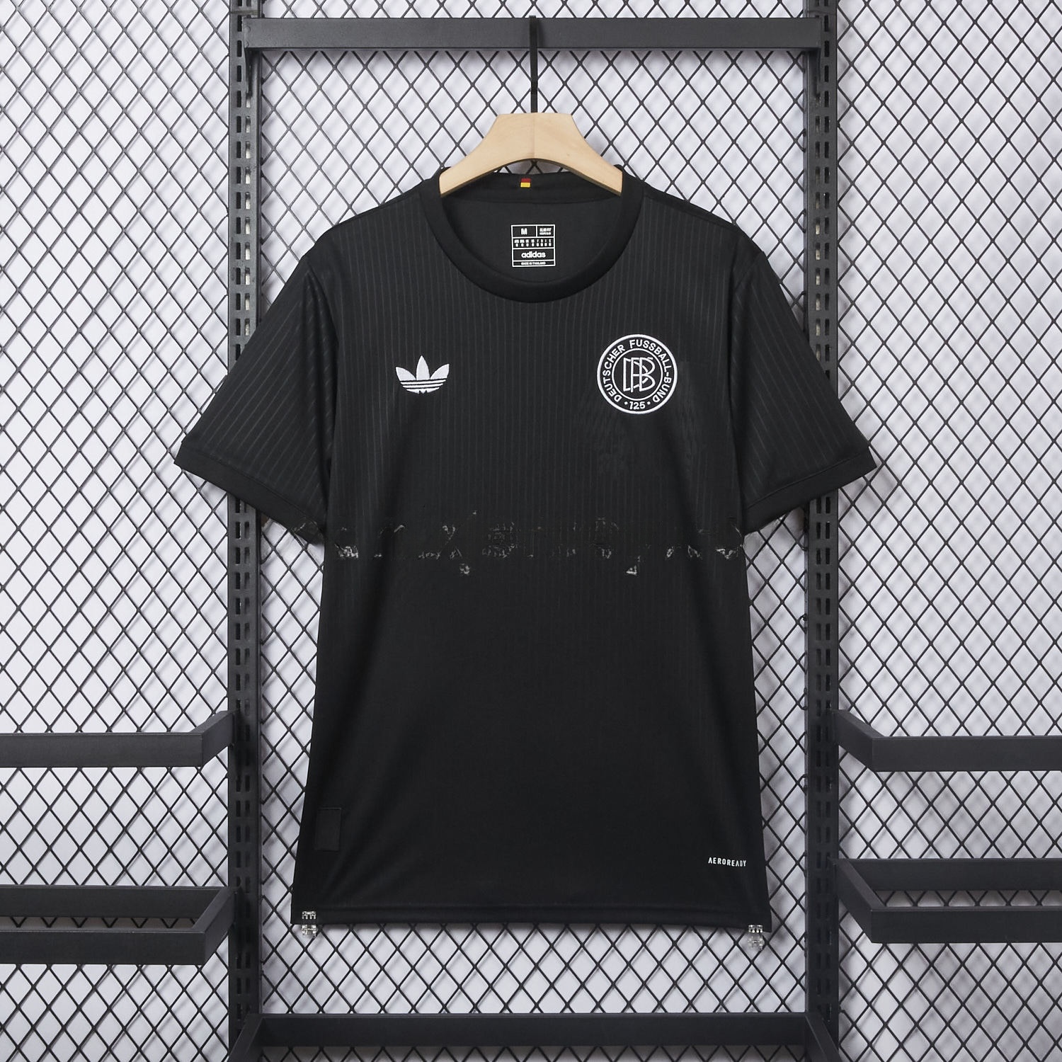 Germany 2025 Black 125-Year Anniversary Commemorative Edition Jersey - Fans Version - UnitedFutballJersey