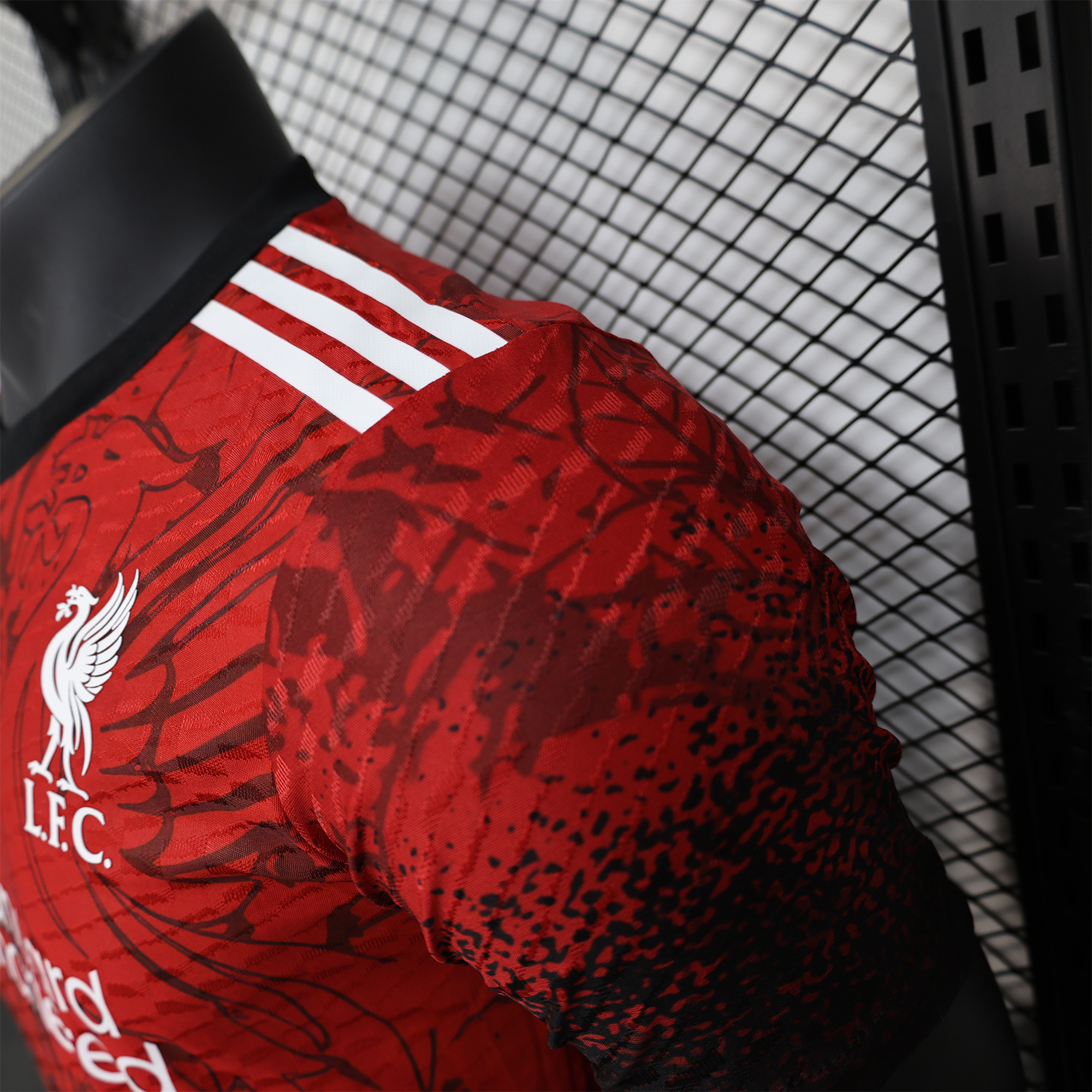 Liver.pool 24-25 Red Black Liver Bird Jersey - Player Version - UnitedFutballJersey