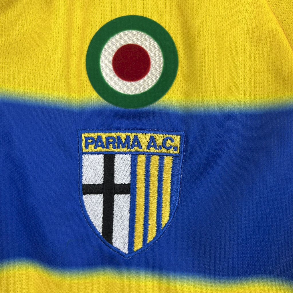 Retro Parma 1999-00 Home Jersey - Fans Version - UnitedFutballJersey