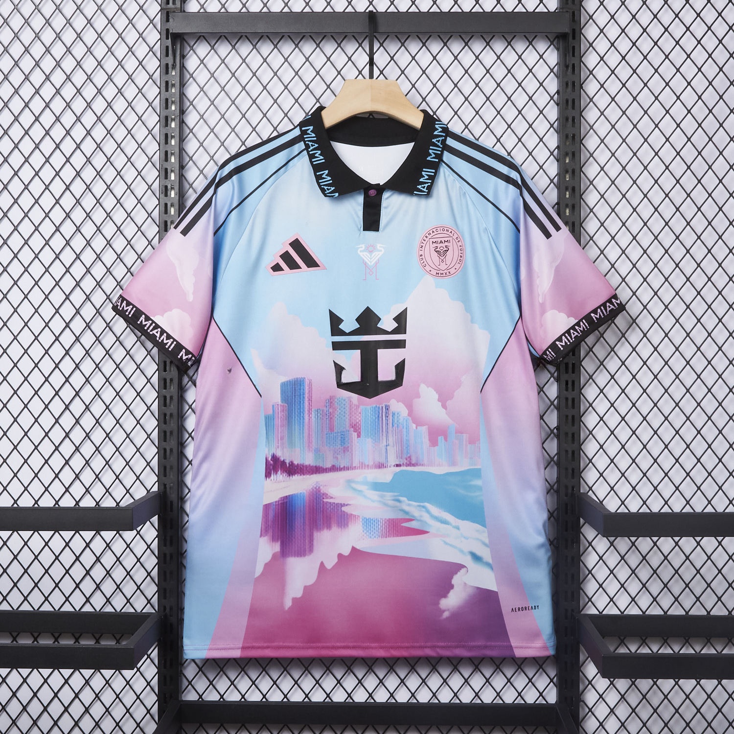 INT M.A.M 2025 Blue City Silhouette Special Edition Jersey - Fans Version - UnitedFutballJersey