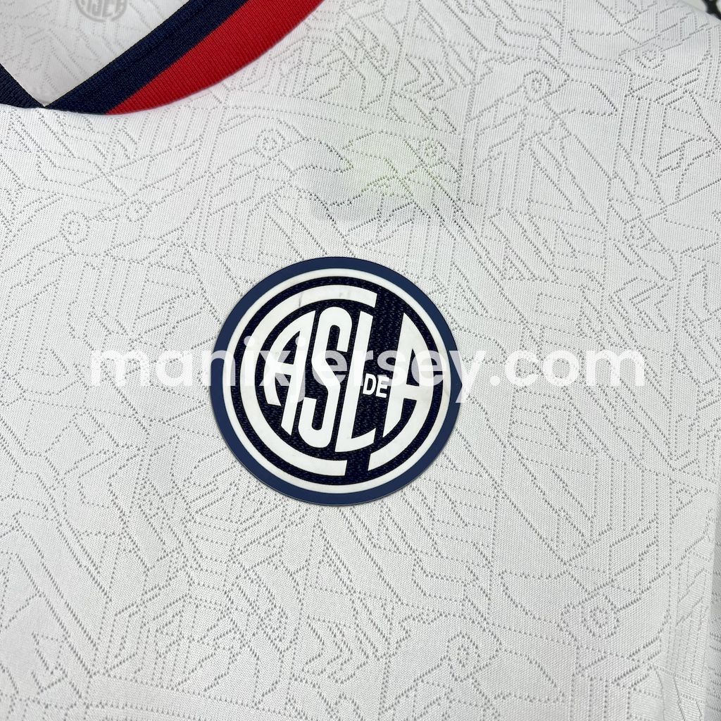 San Lorenzo 25-26 Away Unsponsored Jersey - Fans Version - UnitedFutballJersey