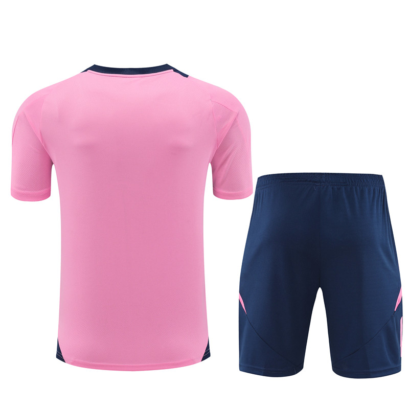 Arsenal 24-25 Short-Sleeve Training Kids Kit - Pink - UnitedFutballJersey