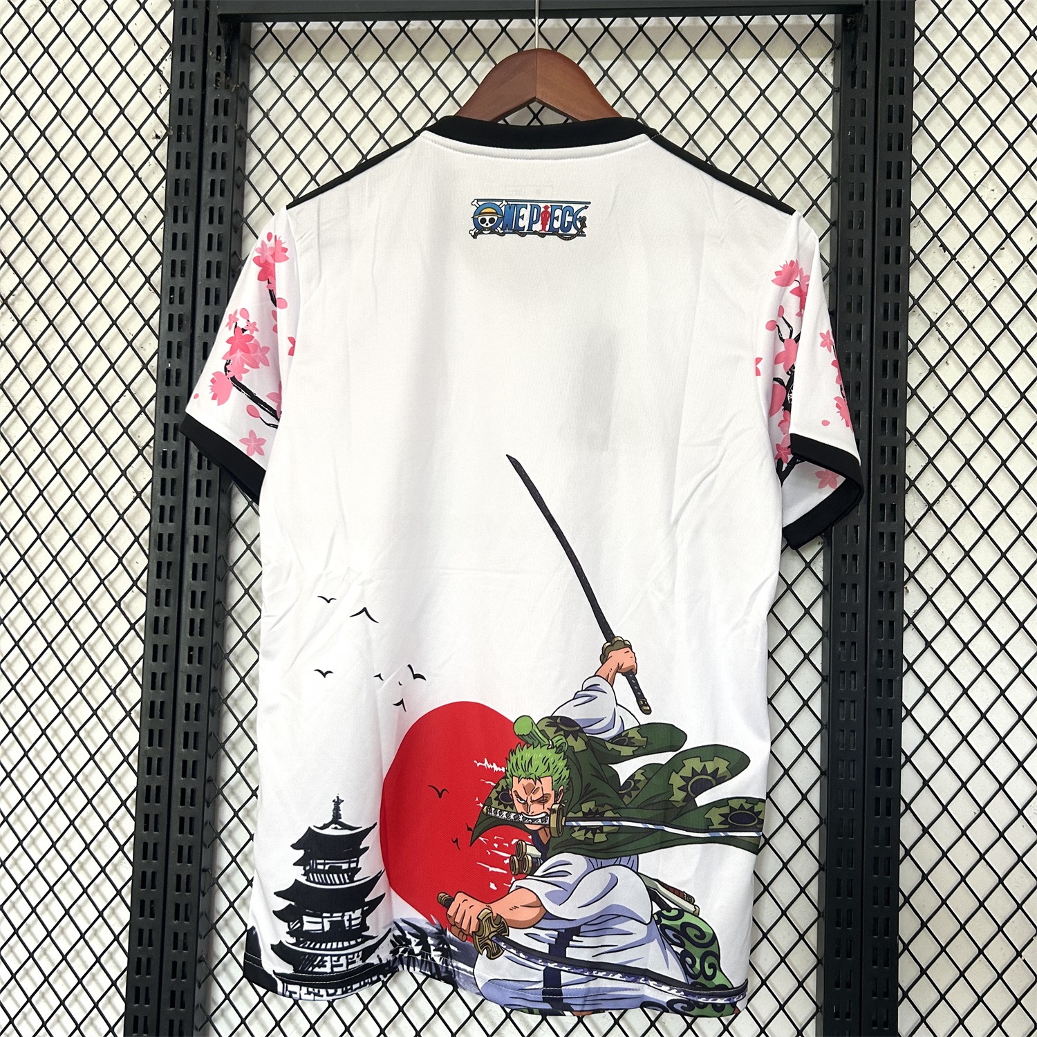 Japan 25-26 Roronoa Zoro White Special Jersey - Fans Version - UnitedFutballJersey