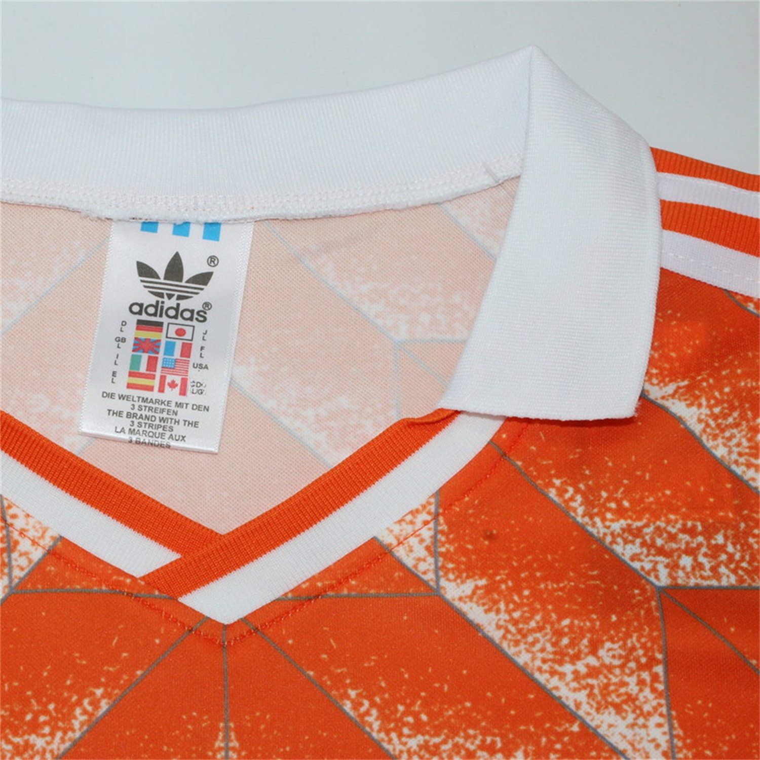 Retro Netherlands 1988 Home Long Sleeves Jersey - UnitedFutballJersey