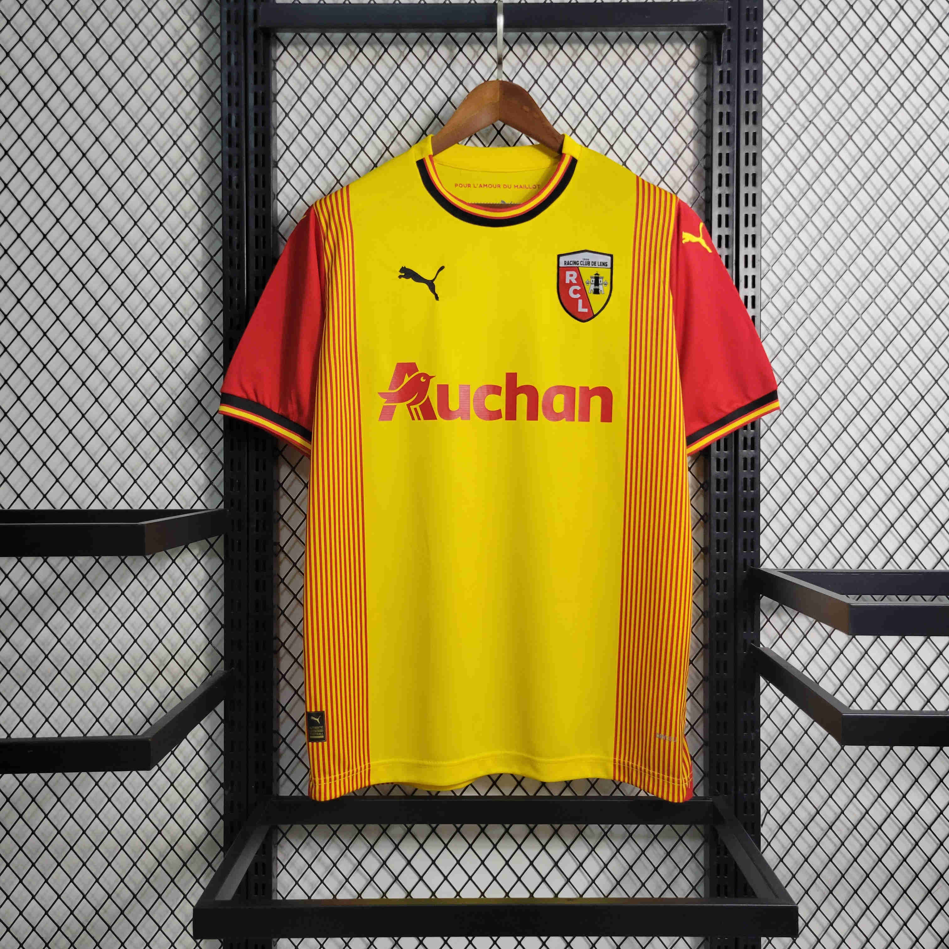 Lens 23-24 Home Stadium Jersey - Fans Version - UnitedFutballJersey