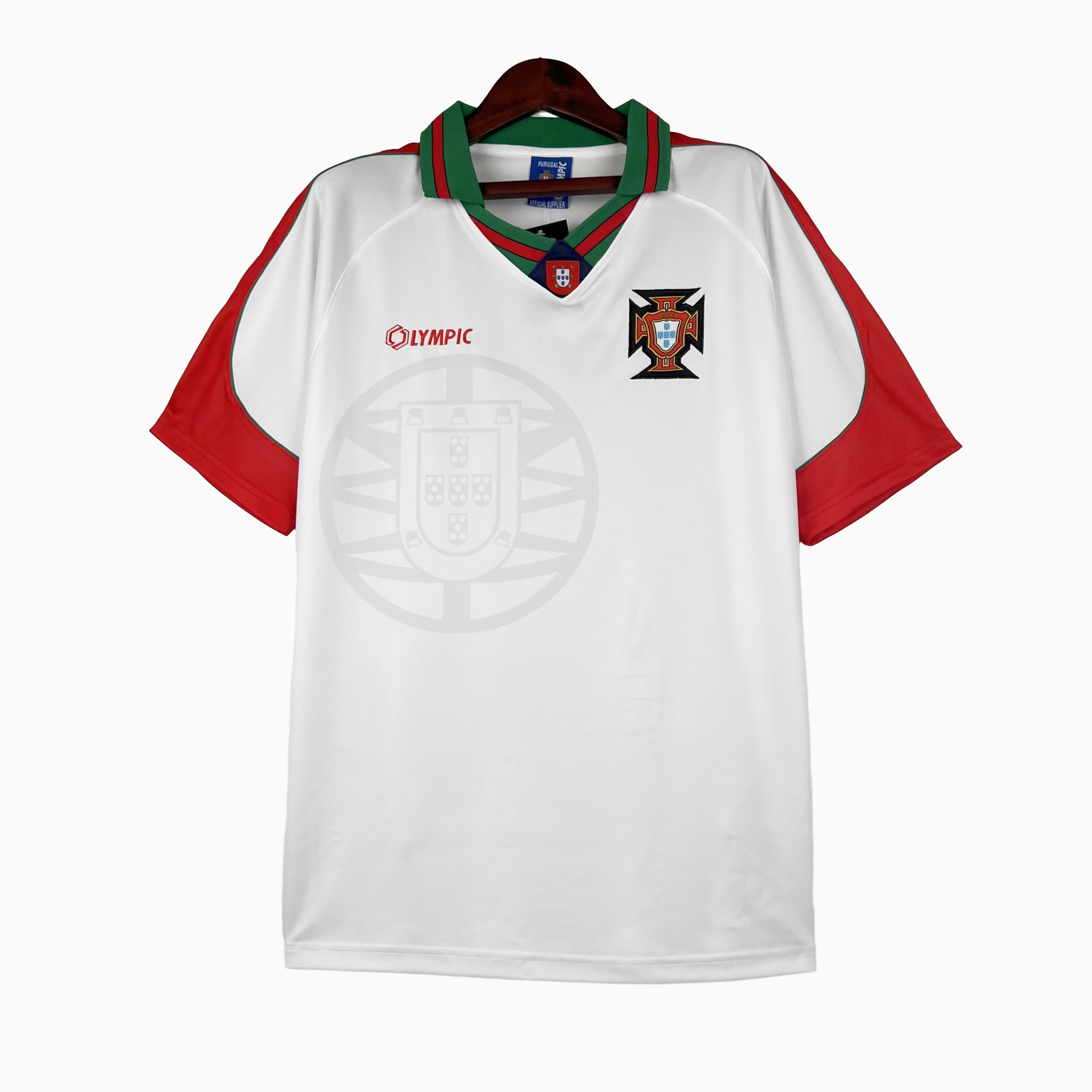 Retro Portugal 1996-97 Away Stadium Jersey - UnitedFutballJersey