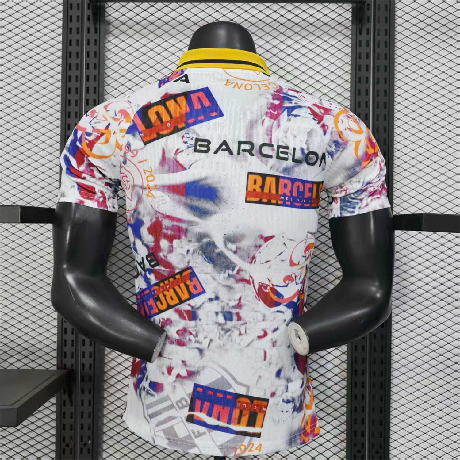 B.A.R.S.A 25-26 Team Logo Collection POLO Colorful Special Jersey - Player Version - UnitedFutballJersey