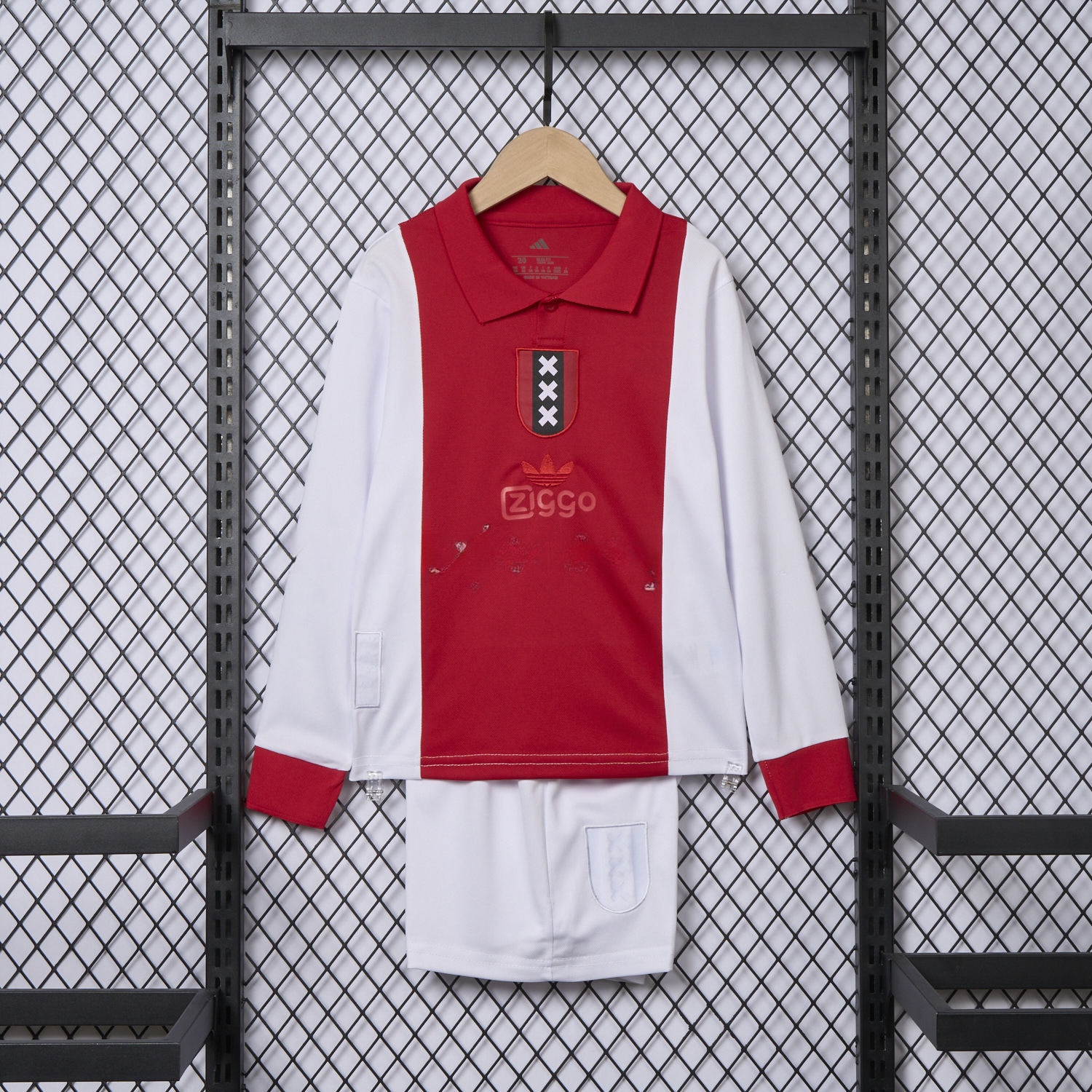 Ajax 2025 125-Year Anniversary Long Sleeve Kids Kit - UnitedFutballJersey