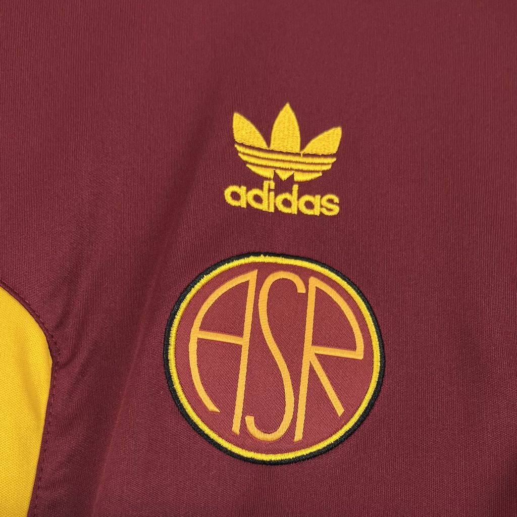 AS Roma 24-25 Originals LFSTLR T-Shirt - Deep Red - UnitedFutballJersey