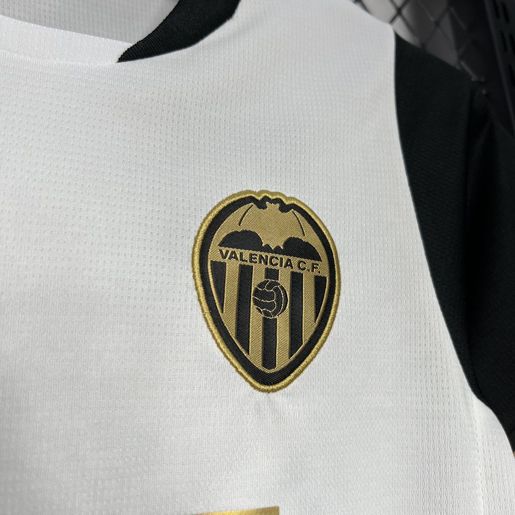Valencia 24-25 Home Stadium Kids Kit - UnitedFutballJersey